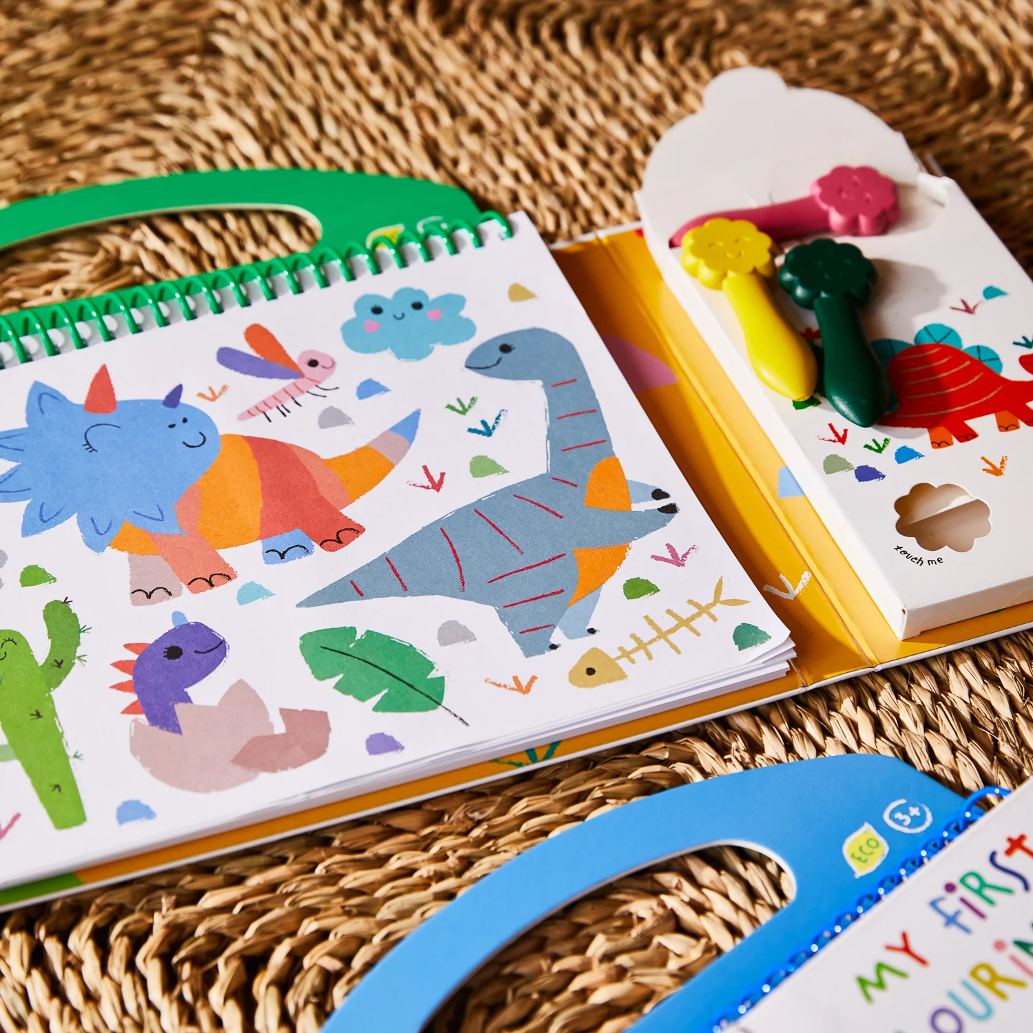 My First Colouring Kit - Dino Friends - Image 3