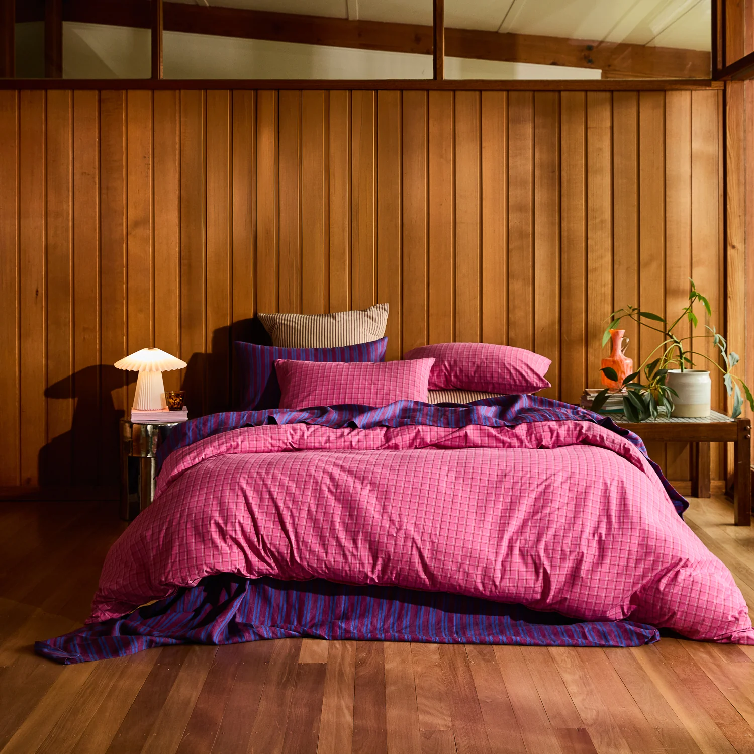 Nadine Linen Pillowcase Set - Burnt Sienna - Image 7