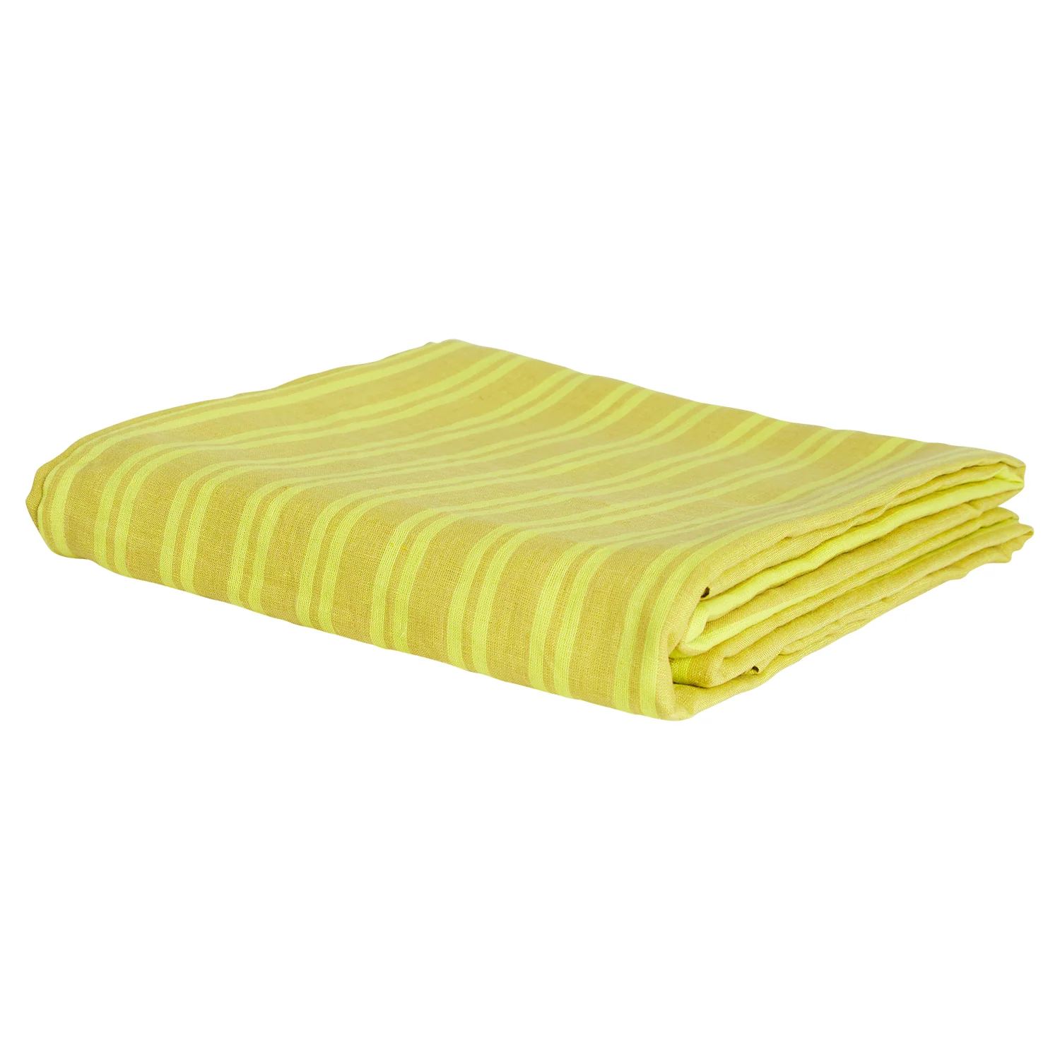 Nadine Linen Pleated Valance - Olive