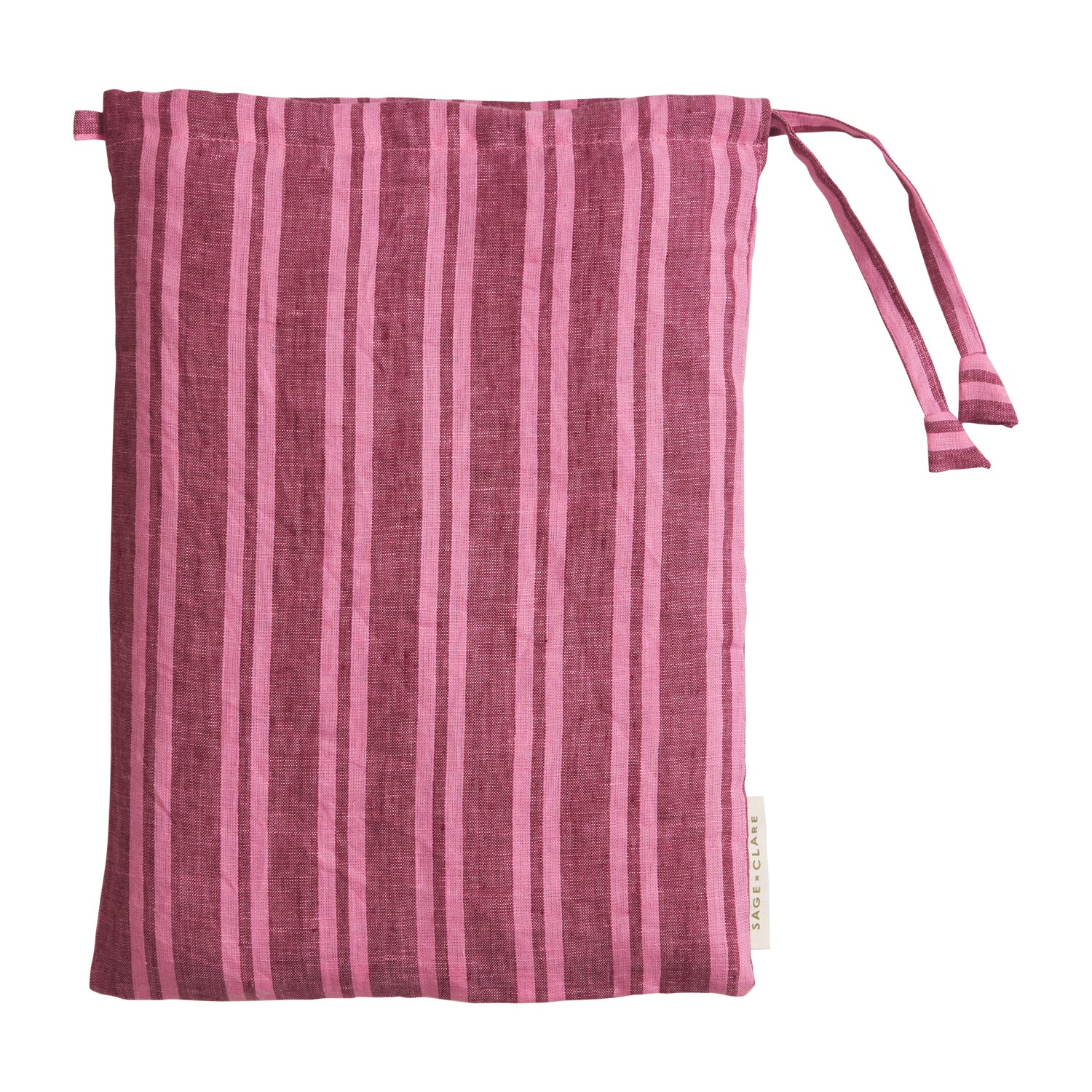 Nadine Linen Sheets - Mahogany - Image 5