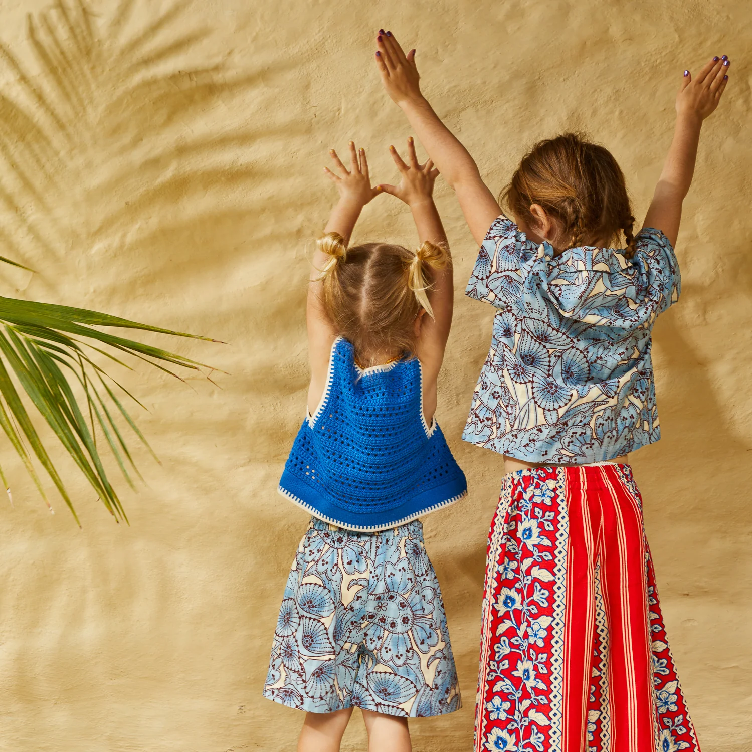 Natalina Kids Knit Top - Azure - Image 4
