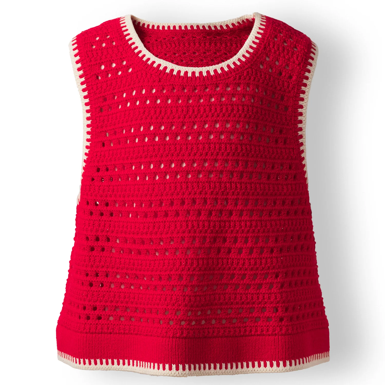 Natalina Kids Knit Top - Vermillion - Image 5