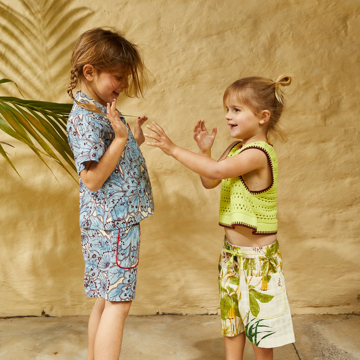 Natalina Kids Knit Top - Zest - Image 3