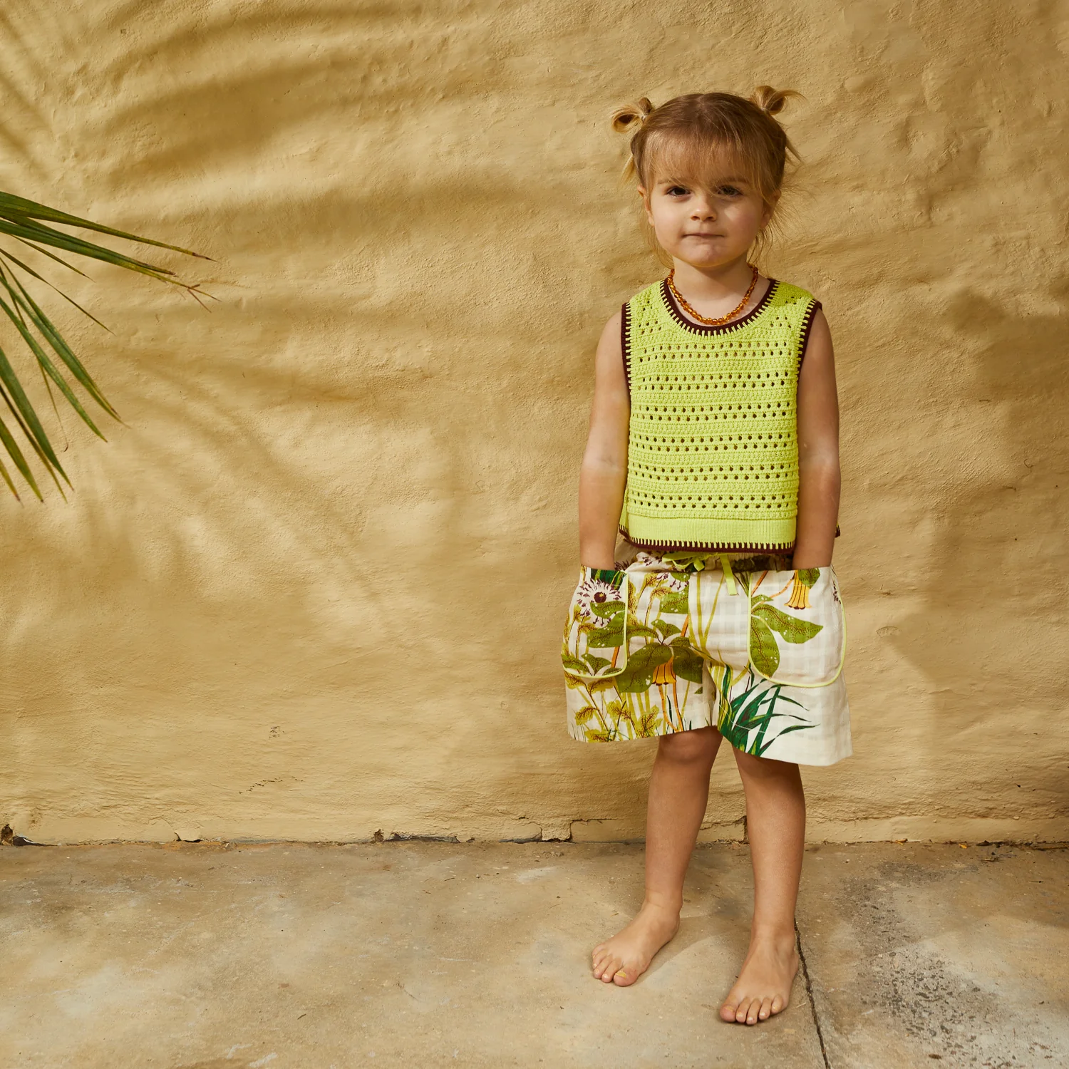 Natalina Kids Knit Top - Zest - Image 5