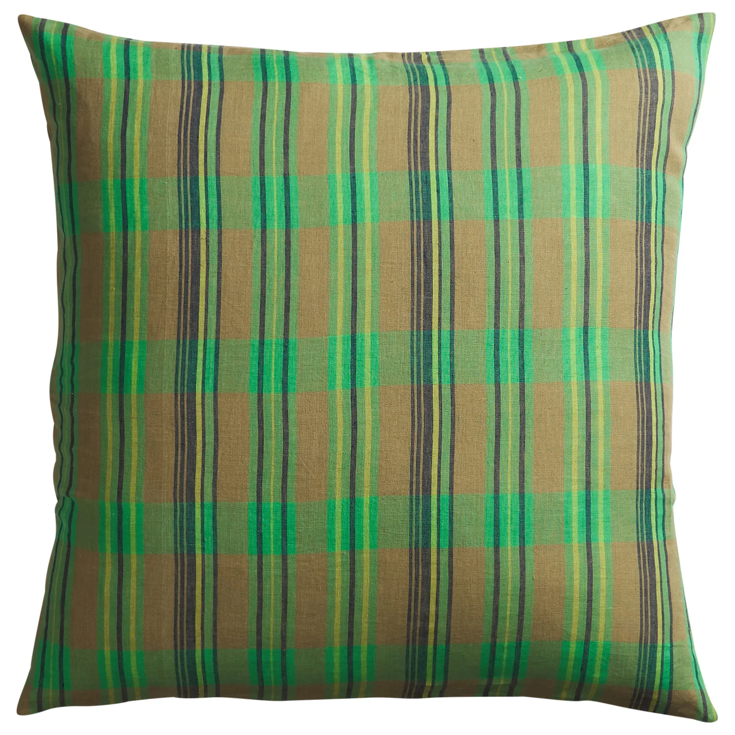 Nicolette Linen Euro Pillowcase Set - Juniper