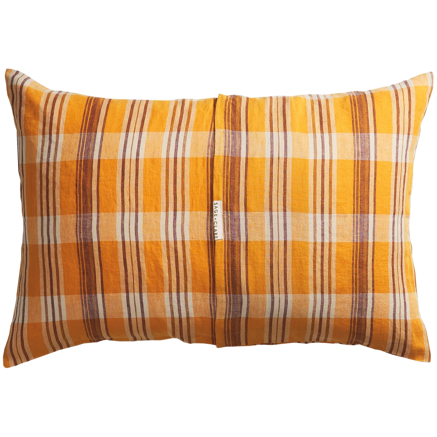 Nicolette Linen Pillowcase Set - Marigold - Image 9