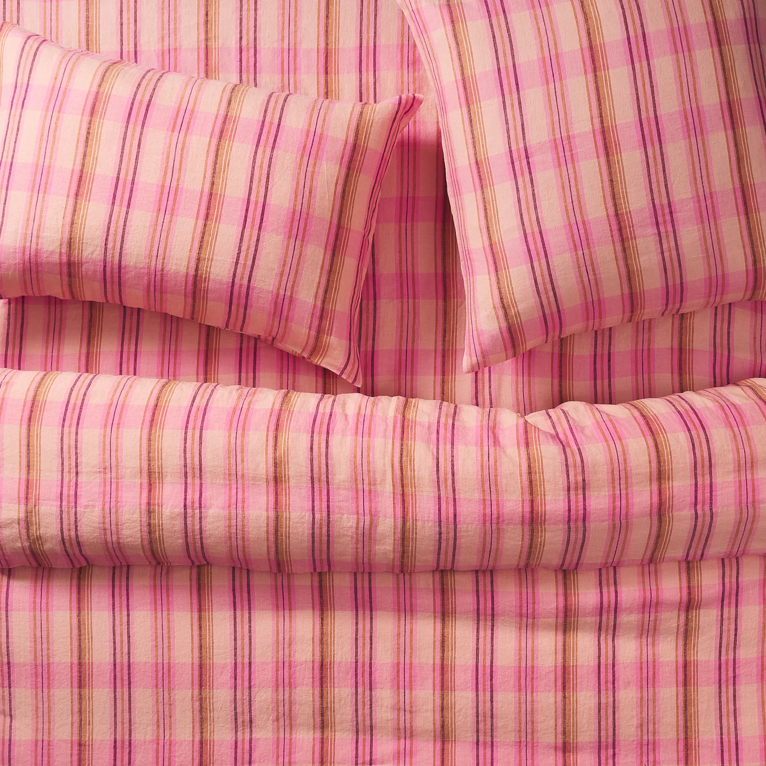 Nicolette Linen Pillowcase Set - Poudre - Image 4