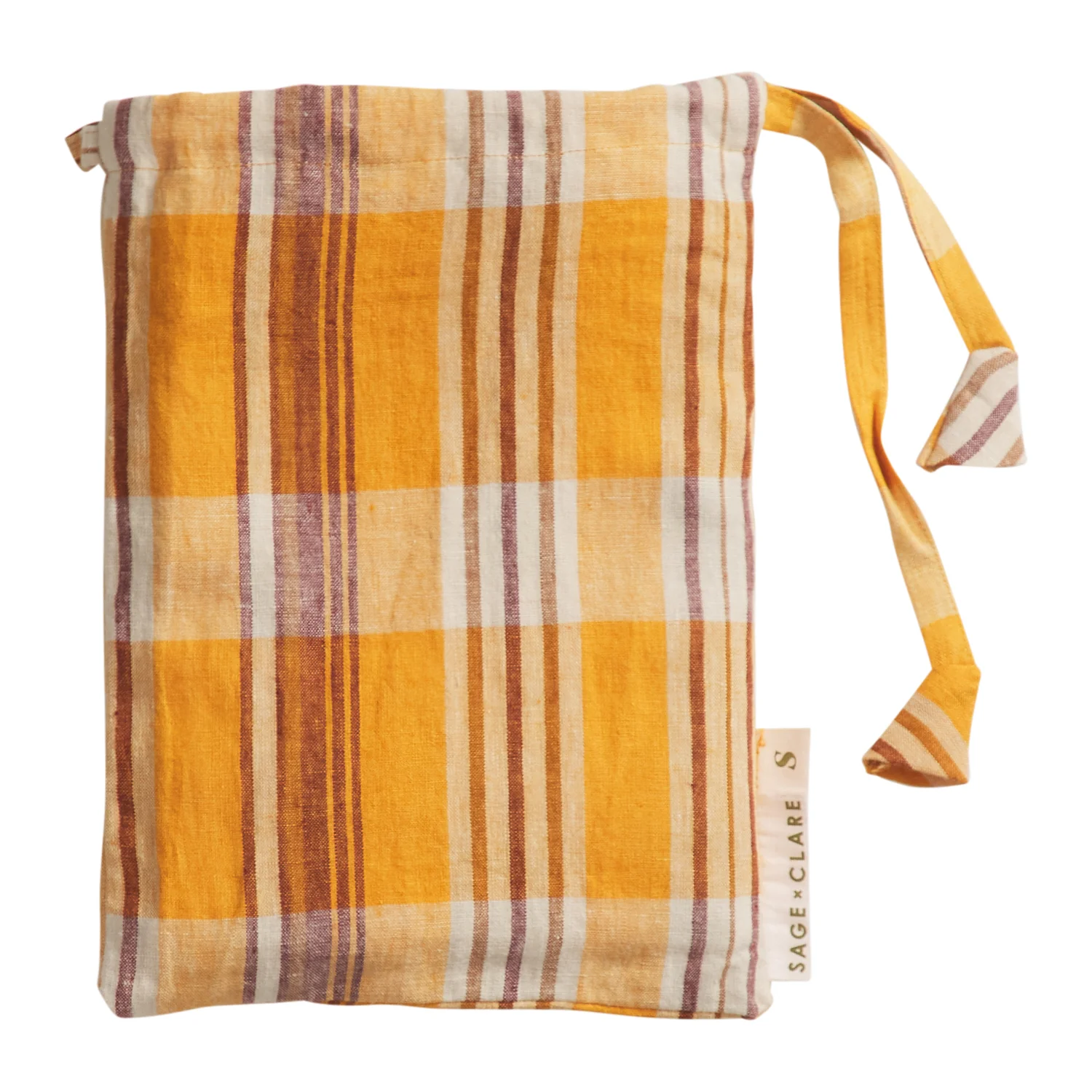 Nicolette Linen Quilt Cover - Marigold - Image 9