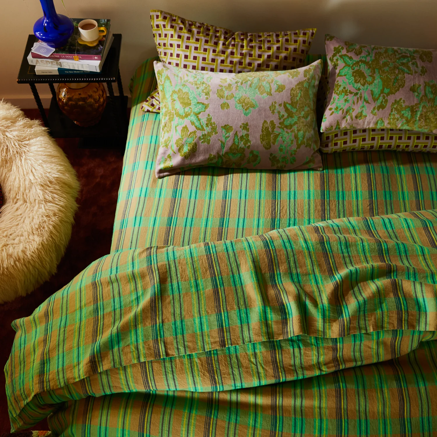 Nicolette Linen Sheets - Juniper - Image 2
