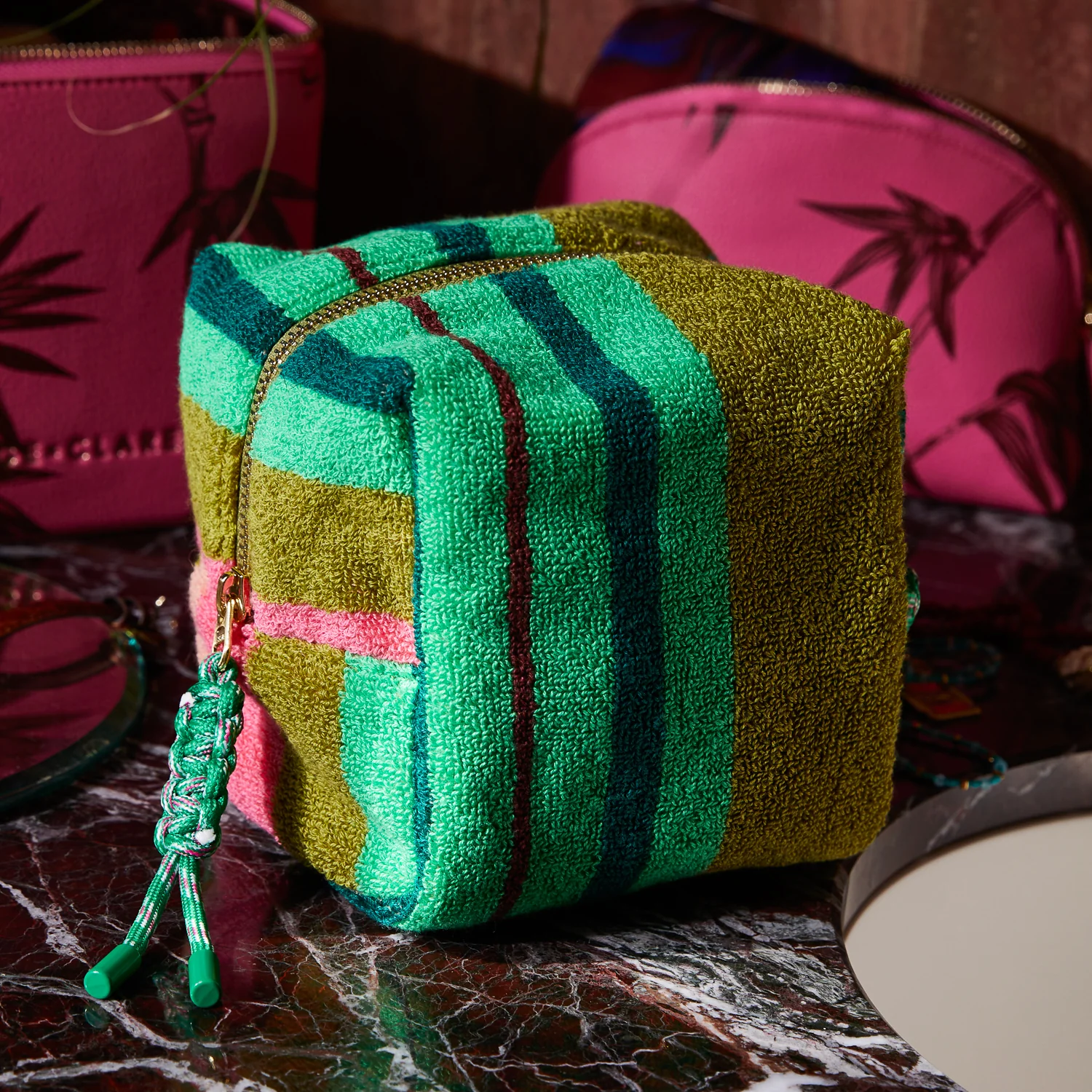 Nicolette Terry Pouch - Juniper - Image 4