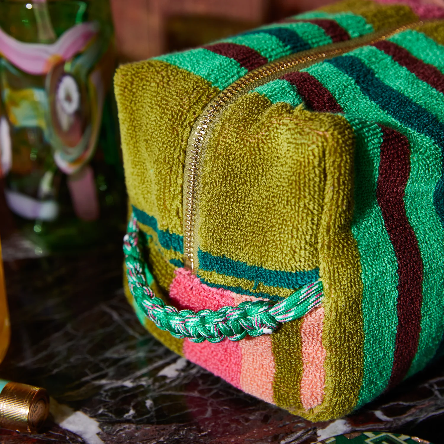 Nicolette Terry Pouch - Juniper - Image 5