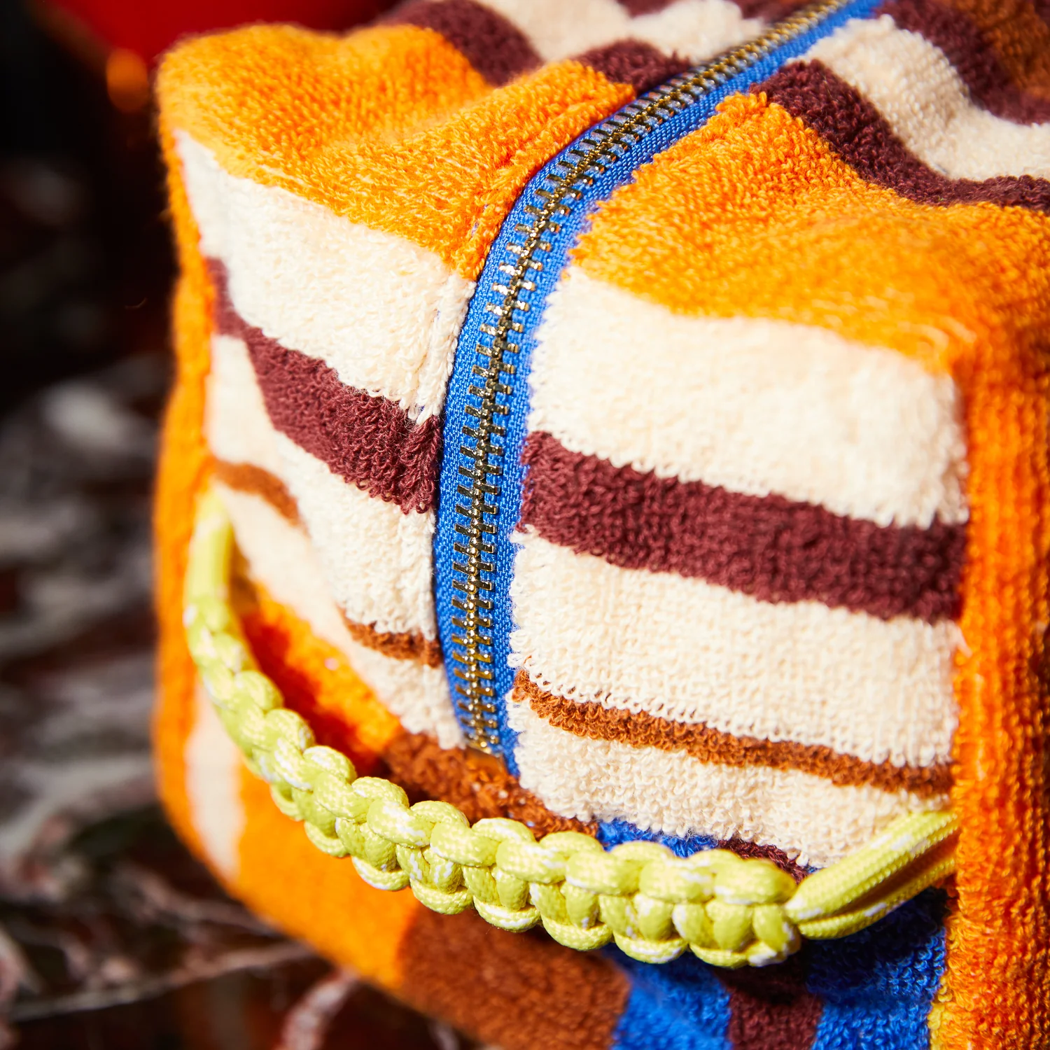 Nicolette Terry Pouch - Russet - Image 5