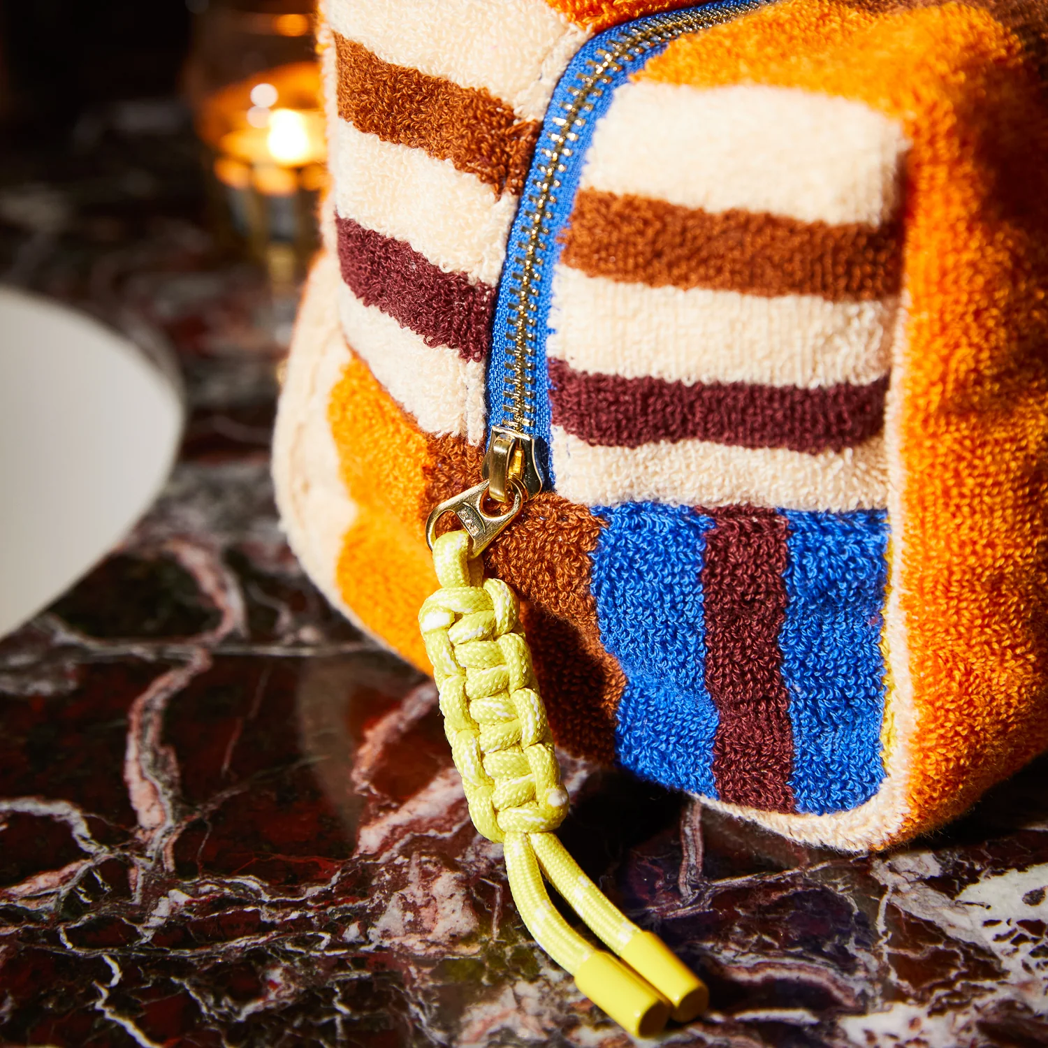 Nicolette Terry Pouch - Russet - Image 6