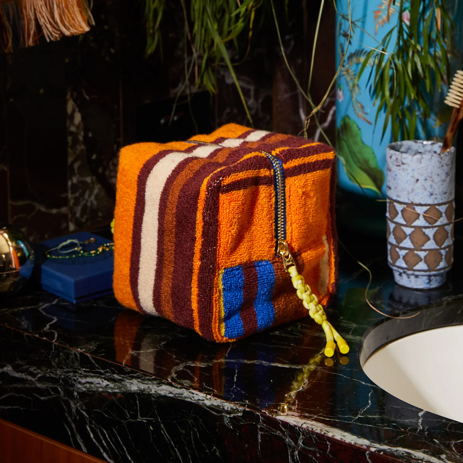 Nicolette Terry Pouch - Russet - Image 7