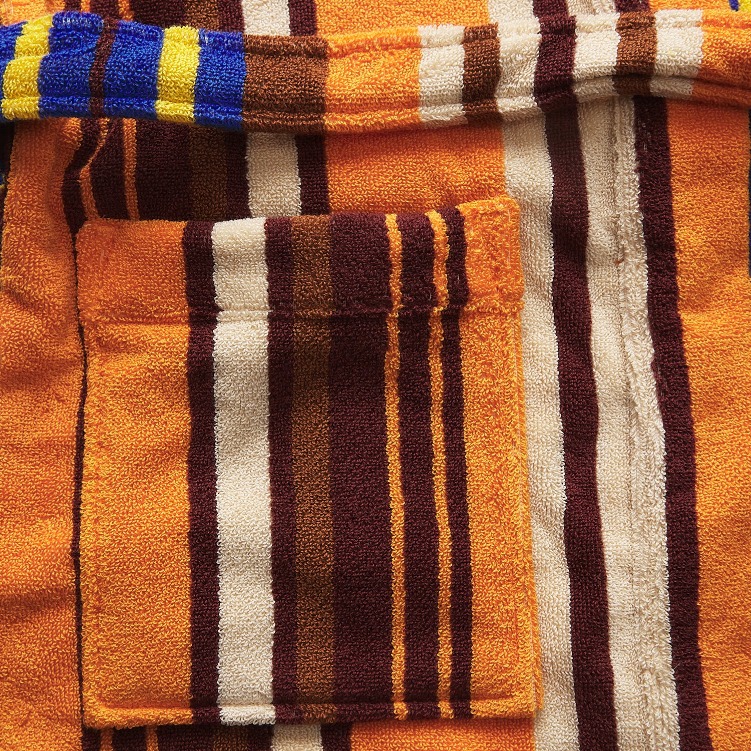 Nicolette Towelling Robe - Russet - Image 8