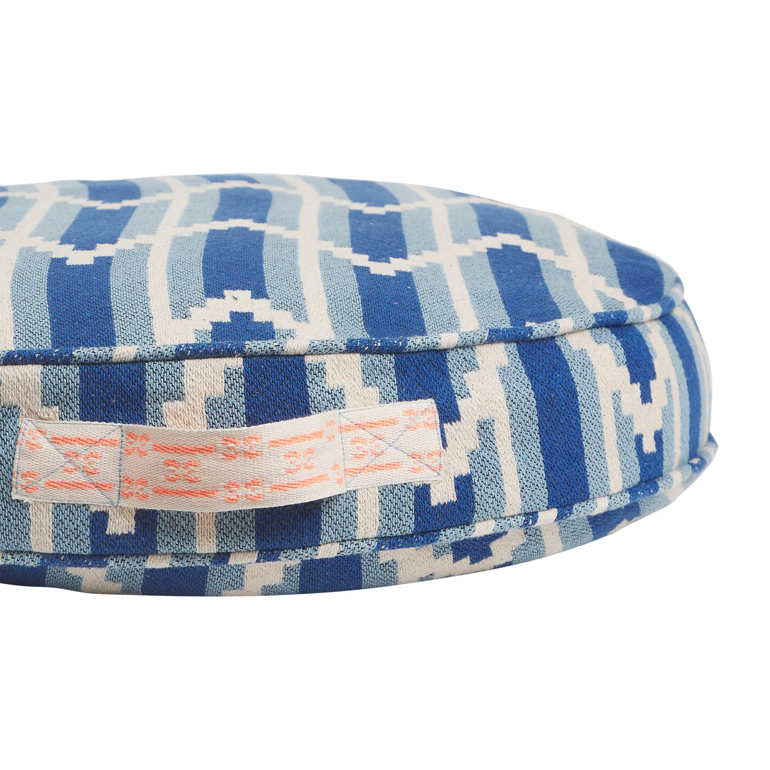 Nisha Round Floor Cushion - Blue Jean - Image 7