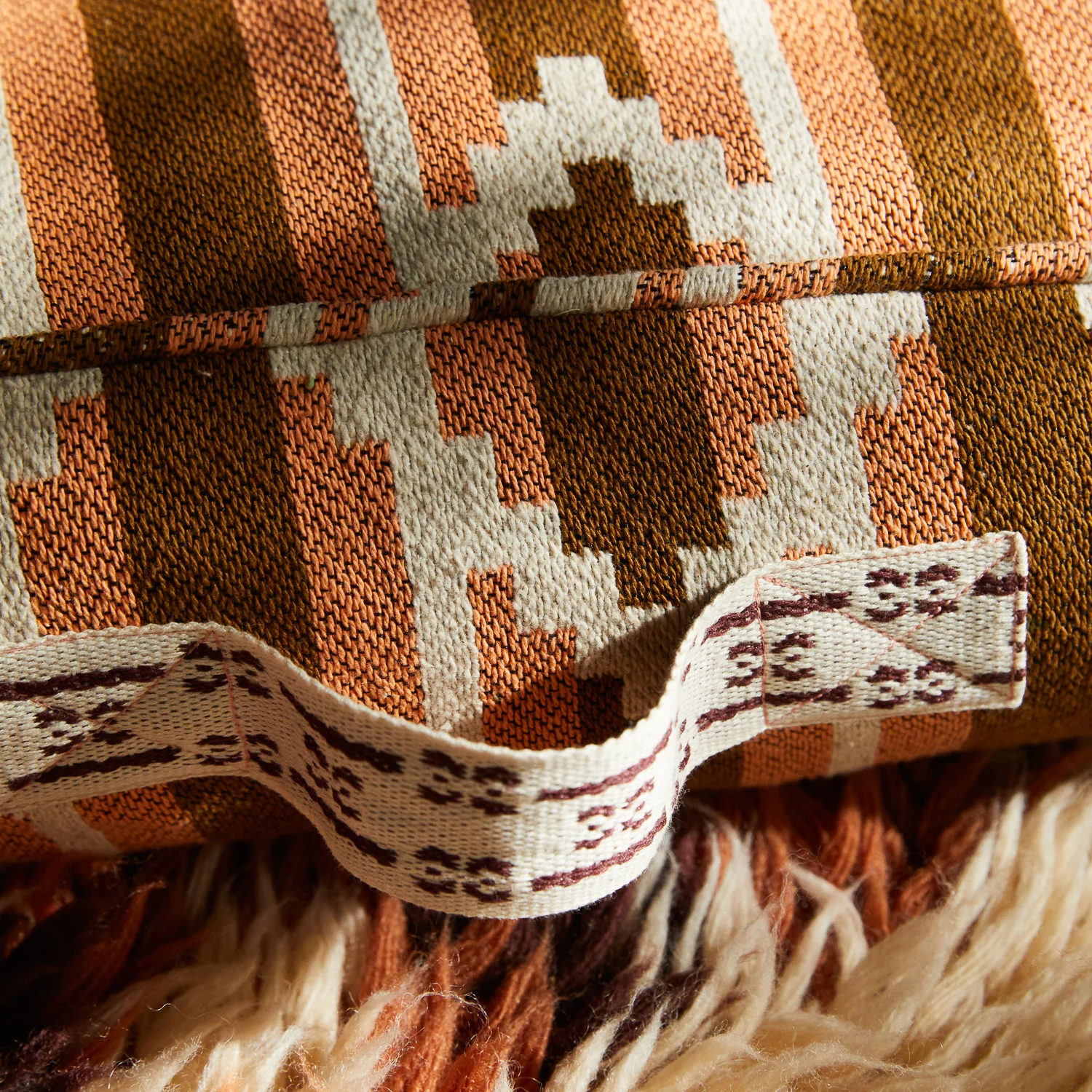 Nisha Woven Floor Cushion - Desert - Image 9