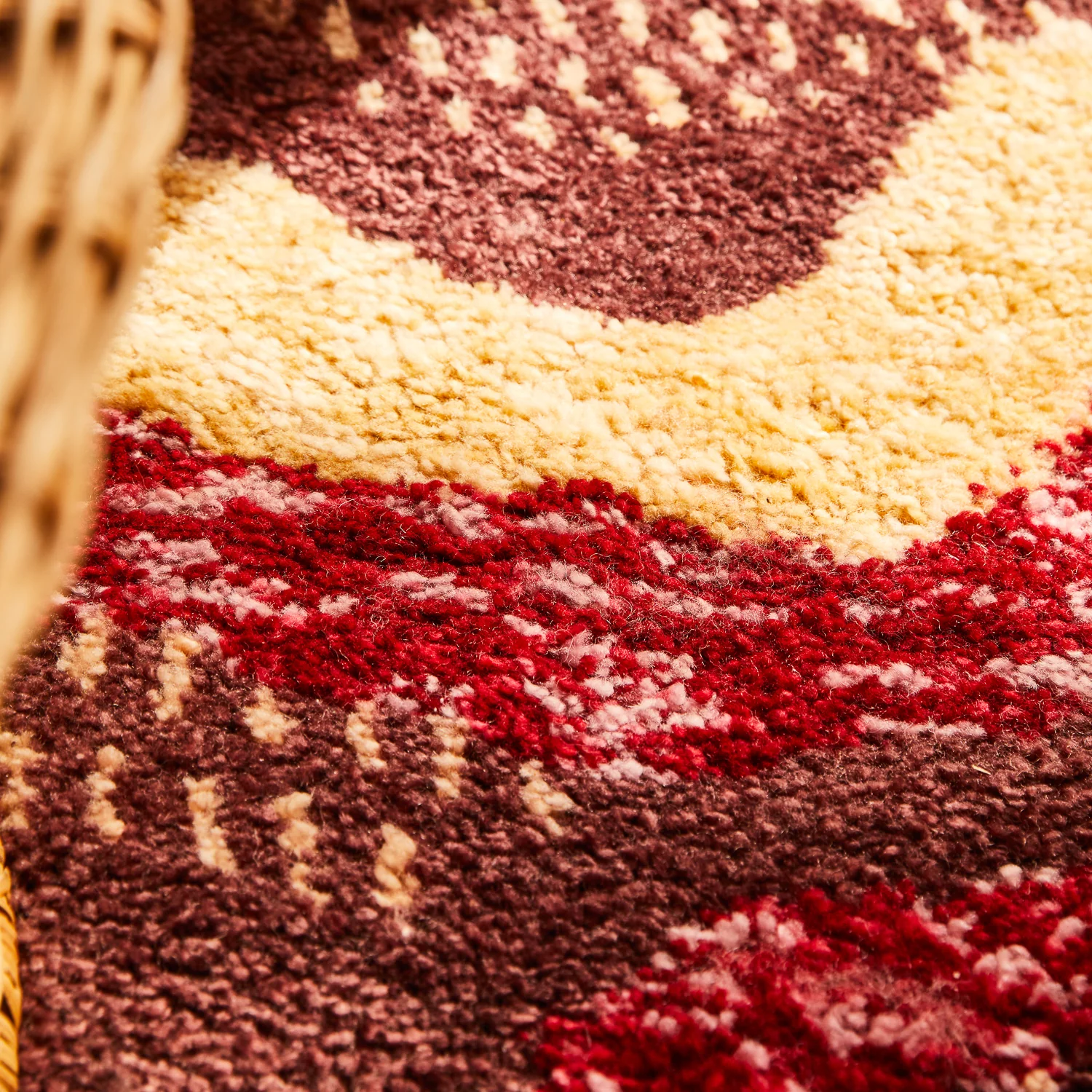 Normandie Tufted Rug - Garnet - Image 5