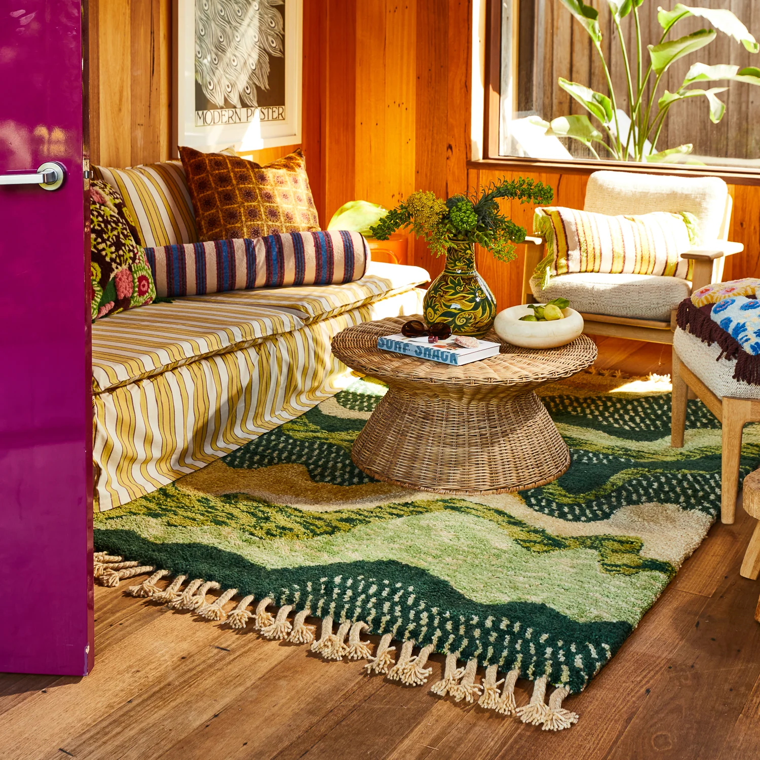 Normandie Tufted Rug - Kelp - Image 3