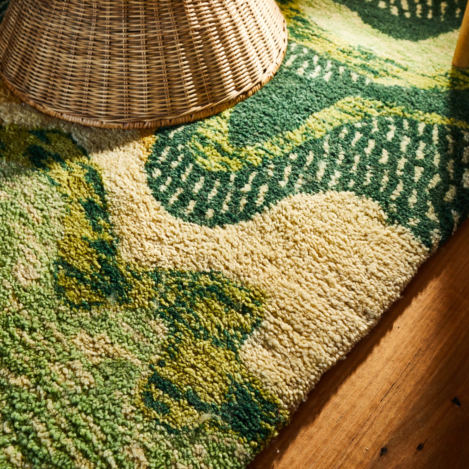 Normandie Tufted Rug - Kelp - Image 4