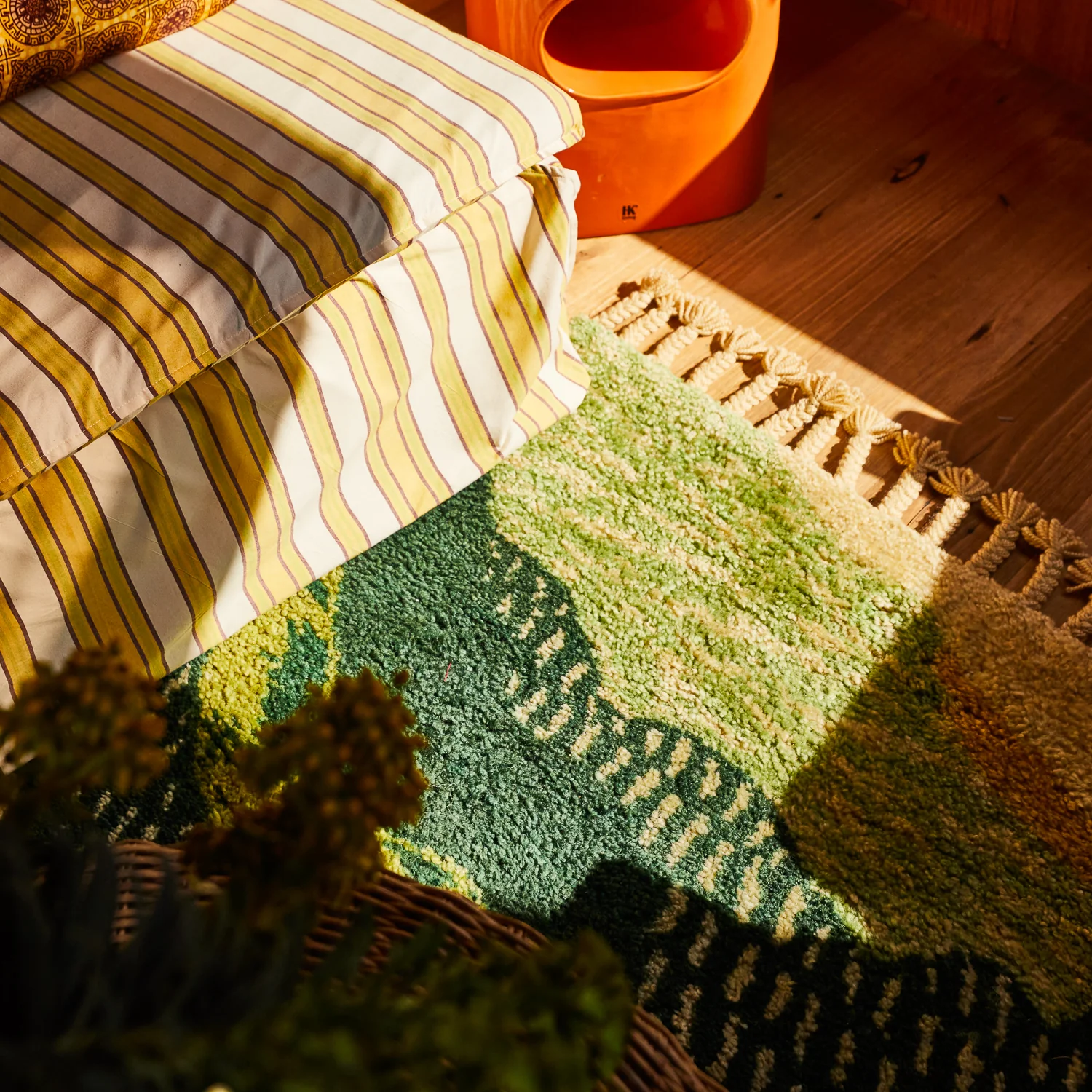 Normandie Tufted Rug - Kelp - Image 5