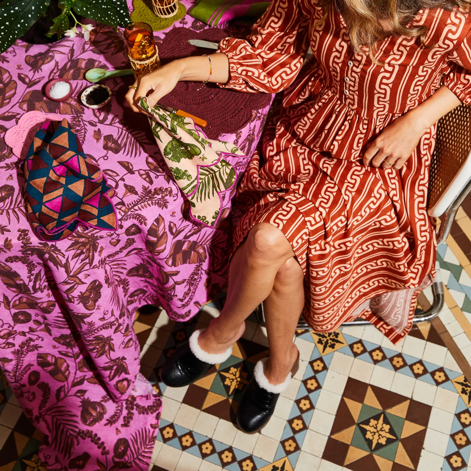 Fidel 3/4 Sleeve Maxi Dress - Image 9