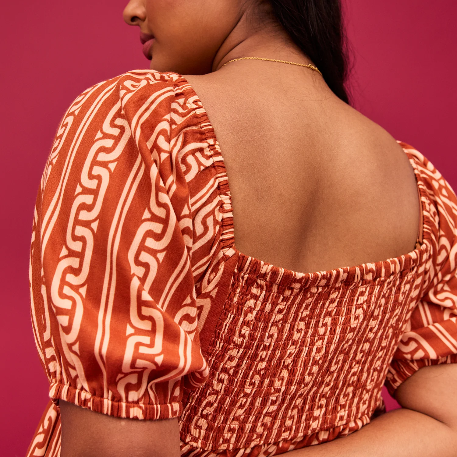 Fidel Puff Sleeve Maxi Dress - Image 7