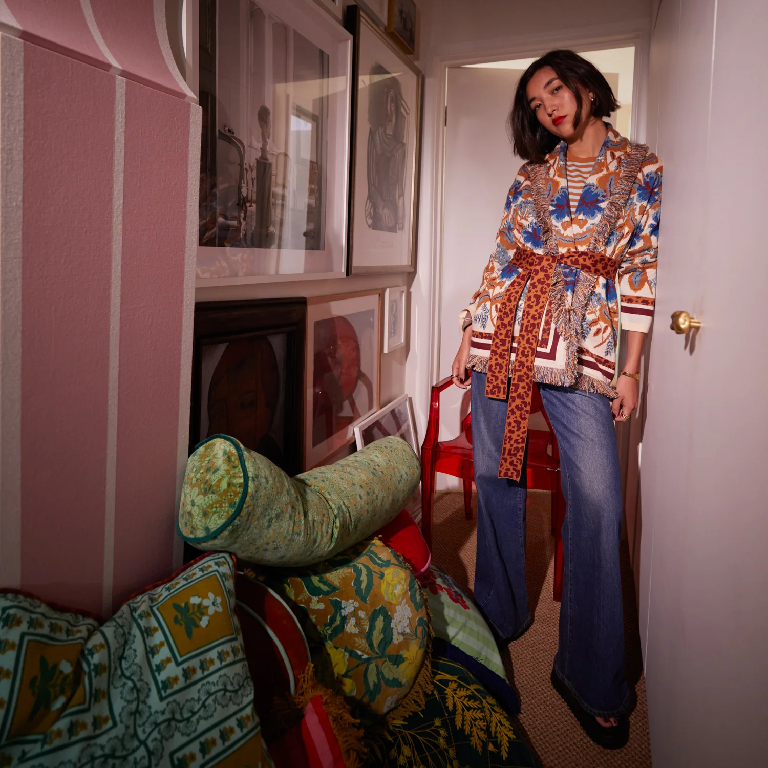 Odette Jacquard Jacket - Image 2