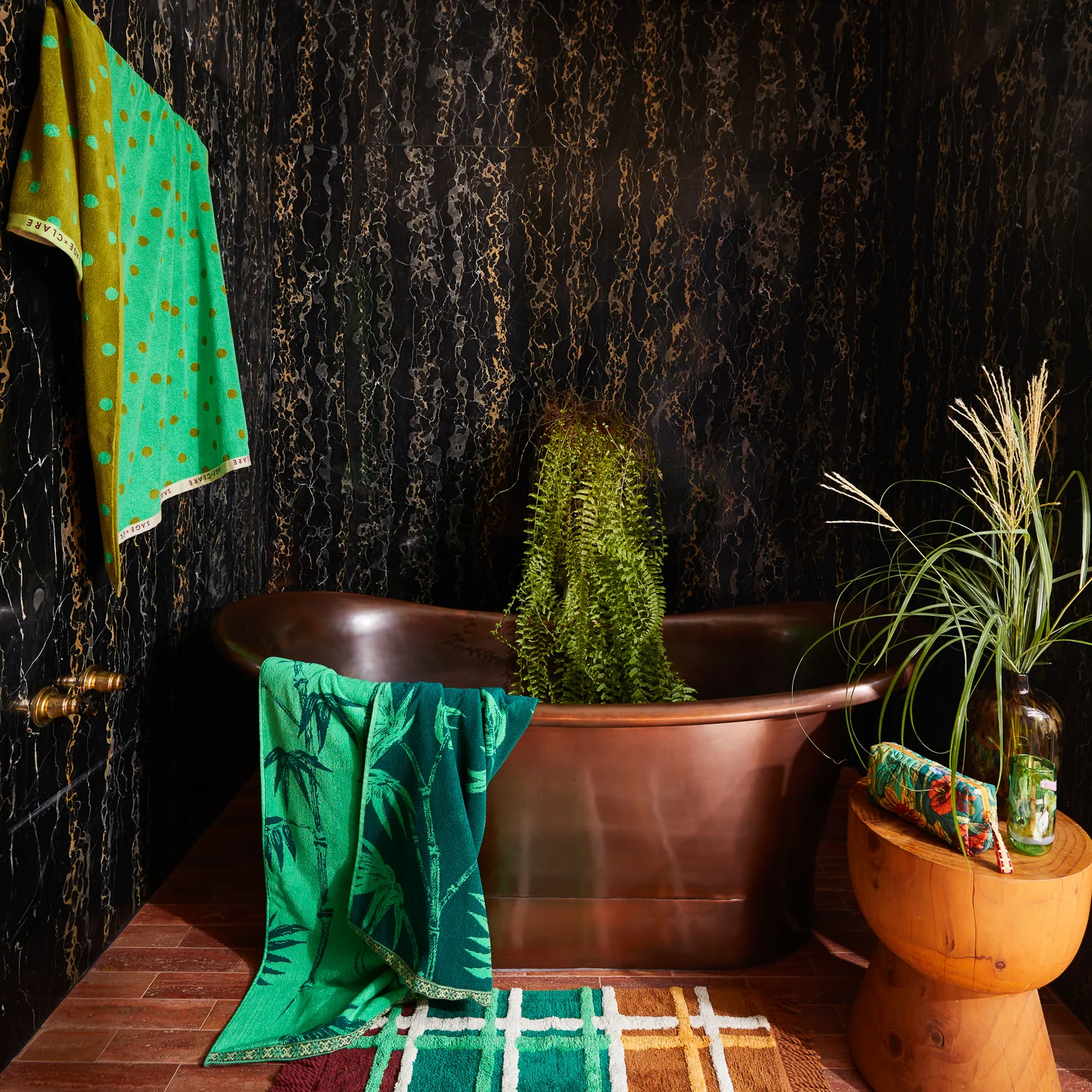 Paige Bath Sheet - Juniper - Image 6