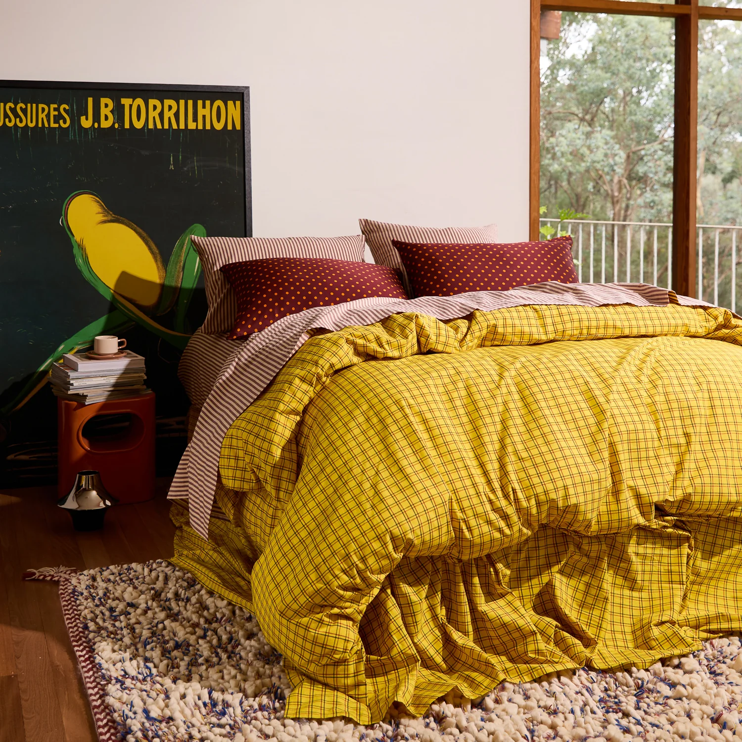 Paige Silk Pillowcase - Rosewood - Image 3
