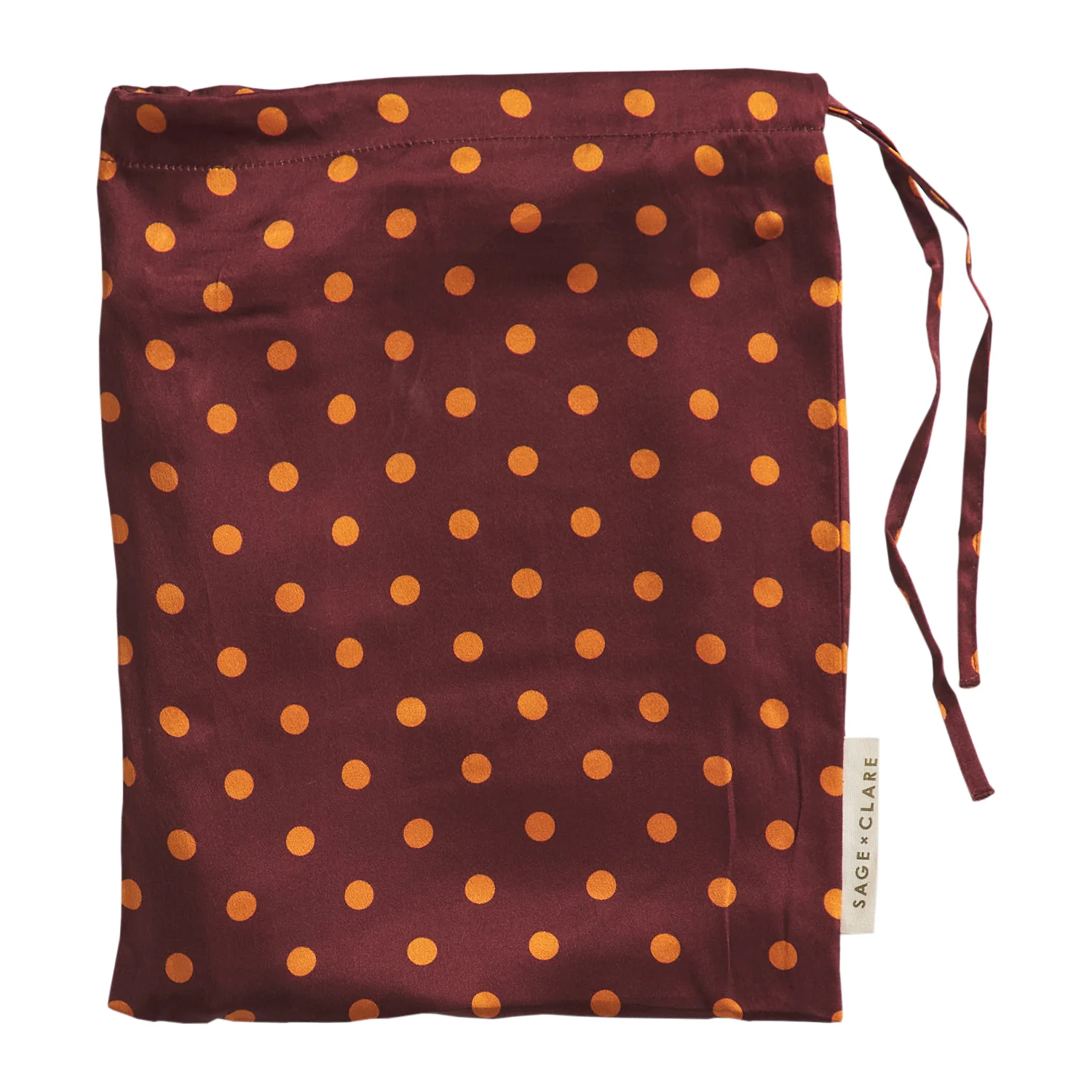 Paige Silk Pillowcase - Rosewood - Image 8