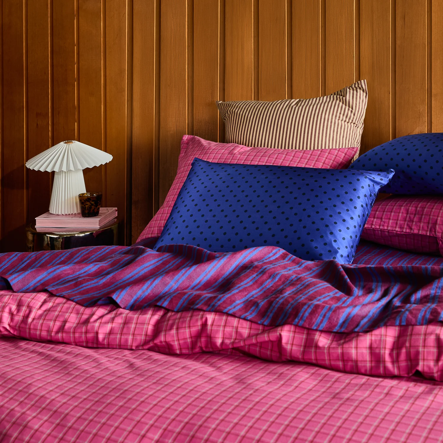 Paige Silk Pillowcase - Ultramarine - Image 5