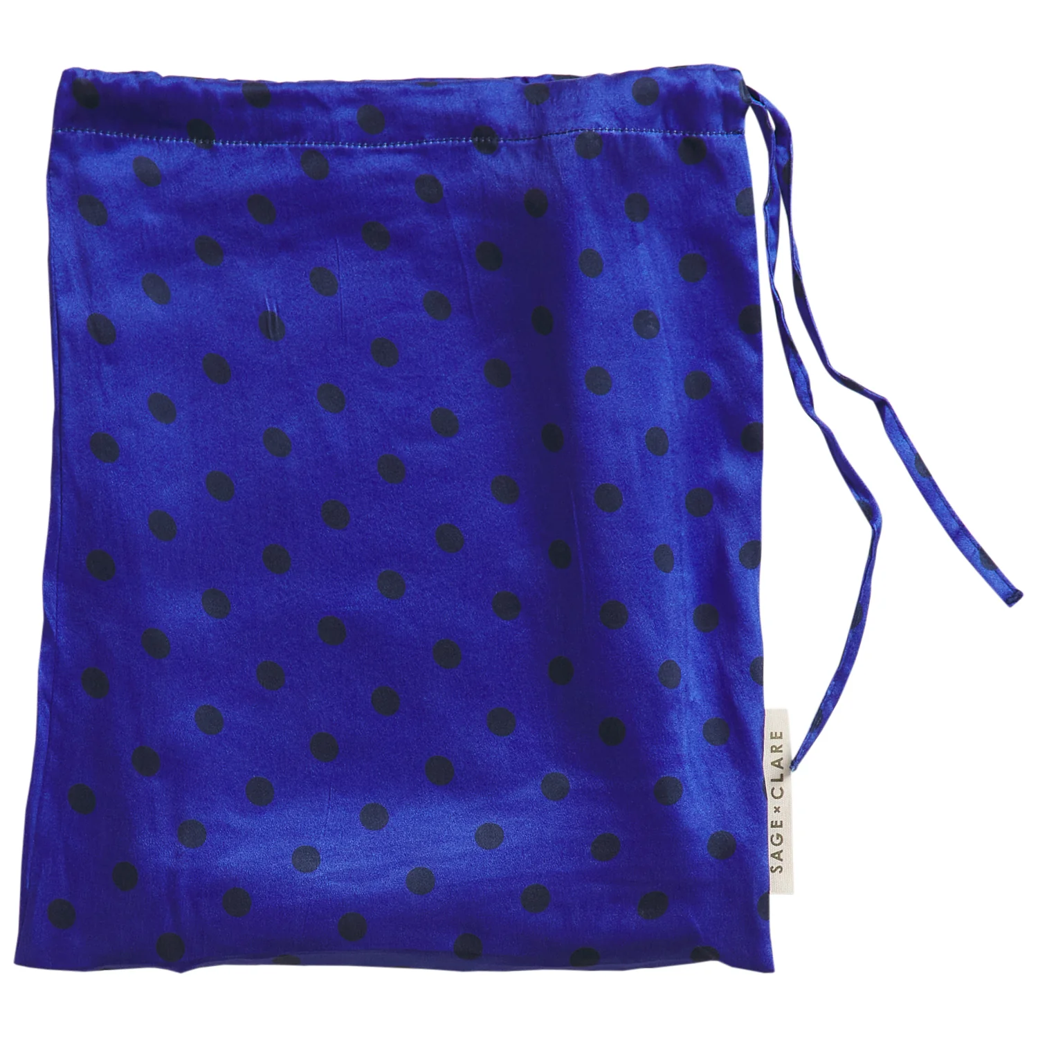 Paige Silk Pillowcase - Ultramarine - Image 8