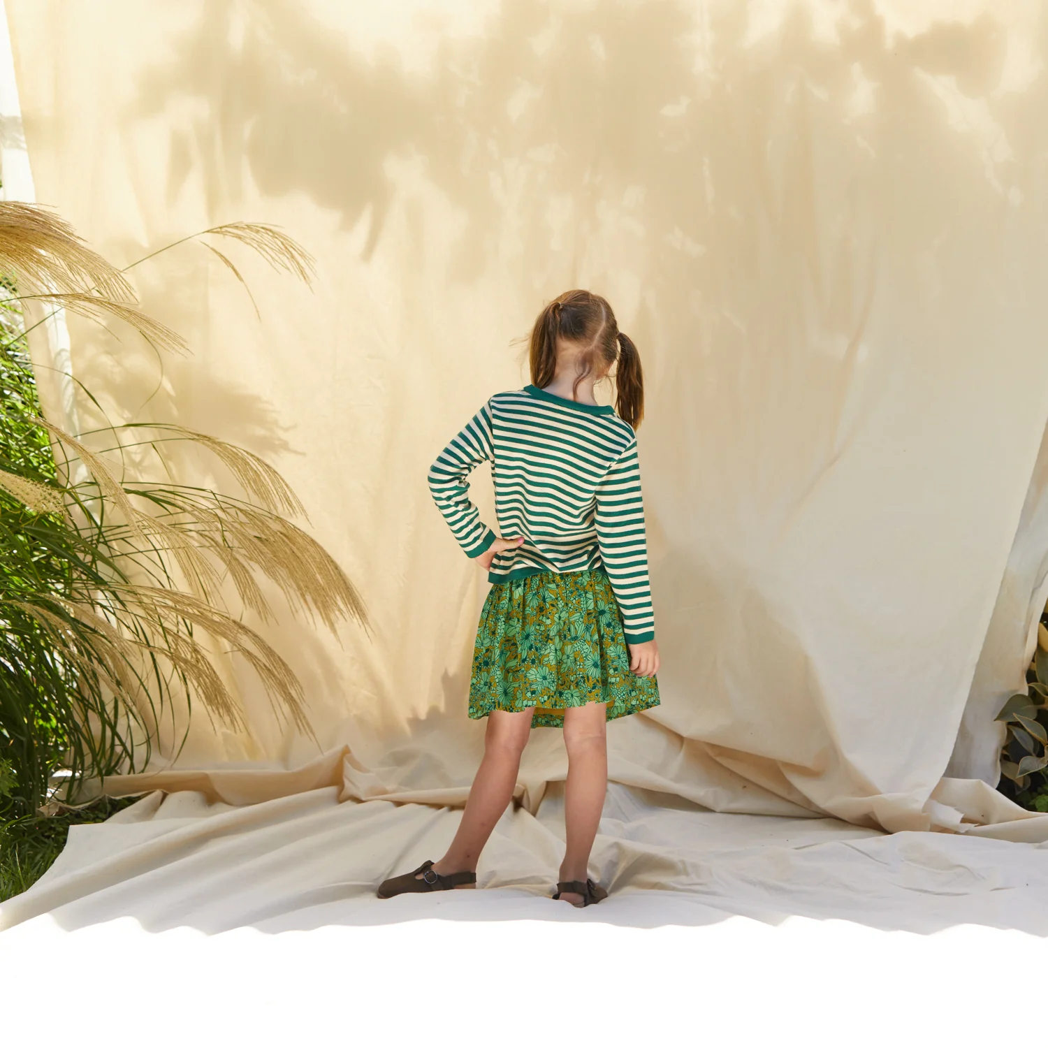 Pierre Kids Knit Top - Forest - Image 5