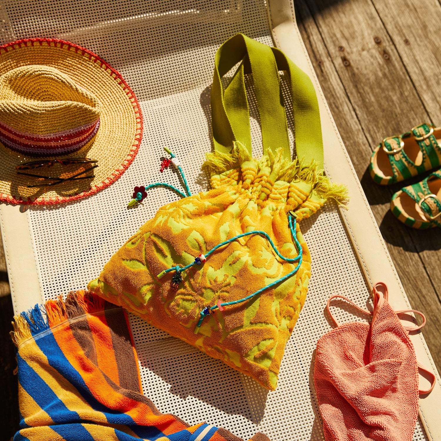 Rosalia Beach Tote - Dune - Image 4