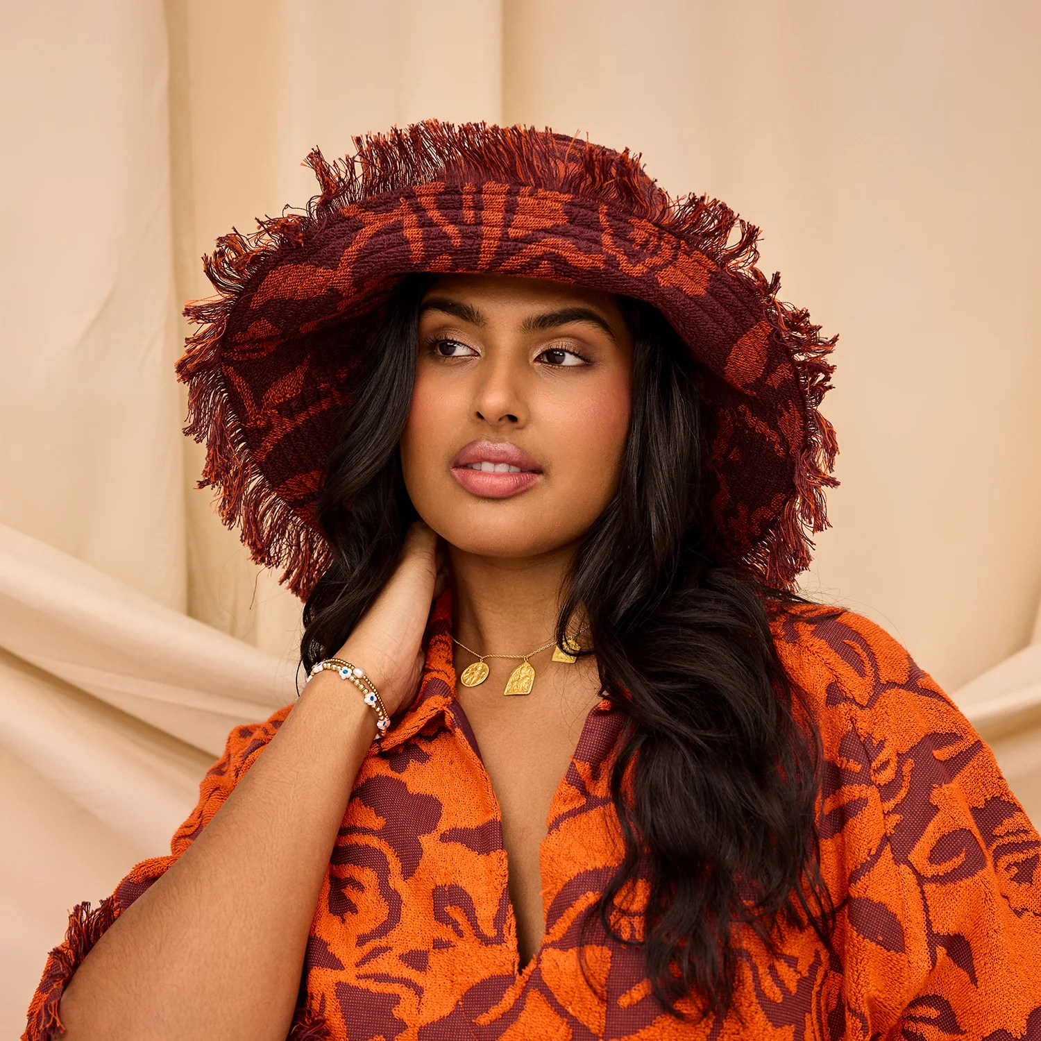 Rosalia Hat - Flame - Image 2
