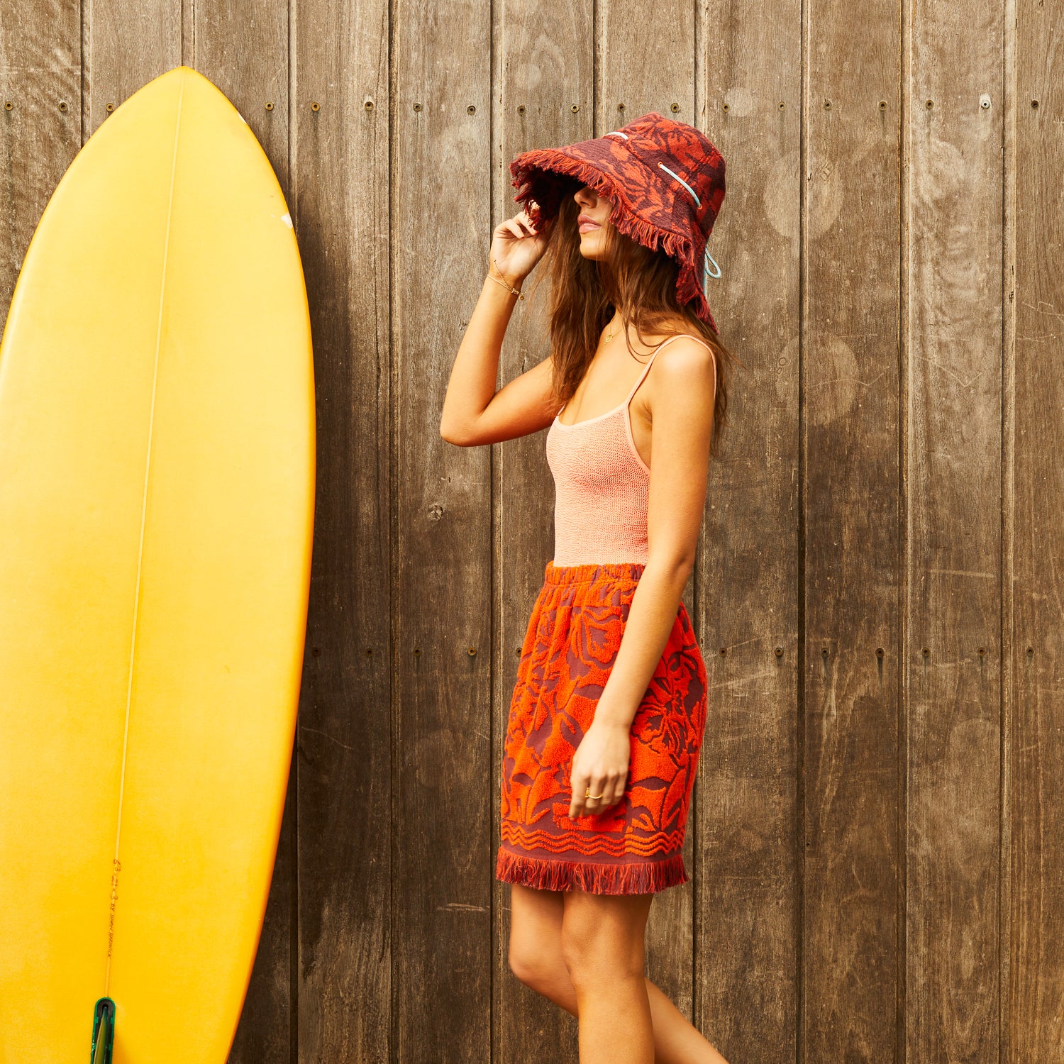 Rosalia Hat - Flame - Image 3