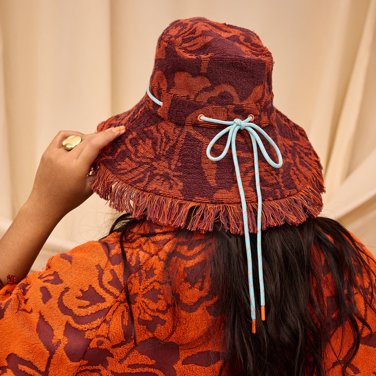 Rosalia Hat - Flame - Image 9