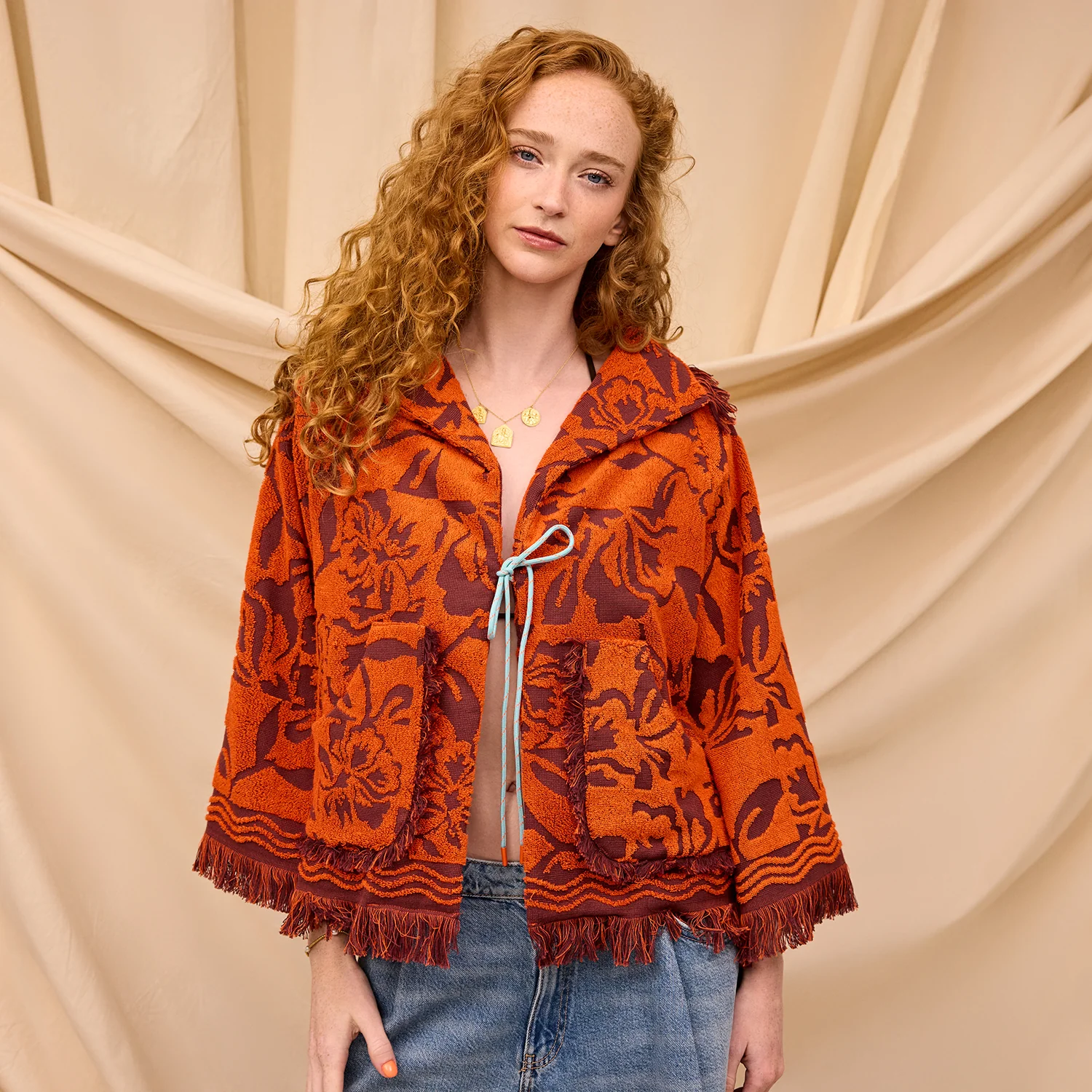 Rosalia Jacket - Flame - Image 6