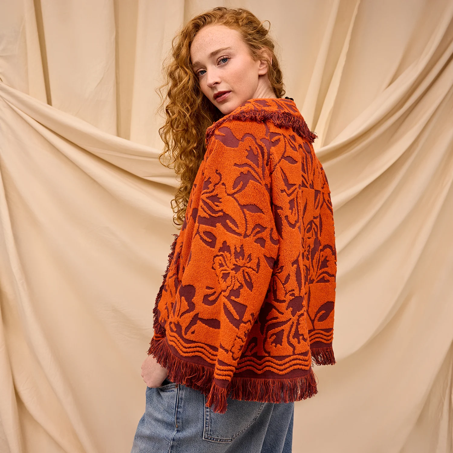 Rosalia Jacket - Flame - Image 7