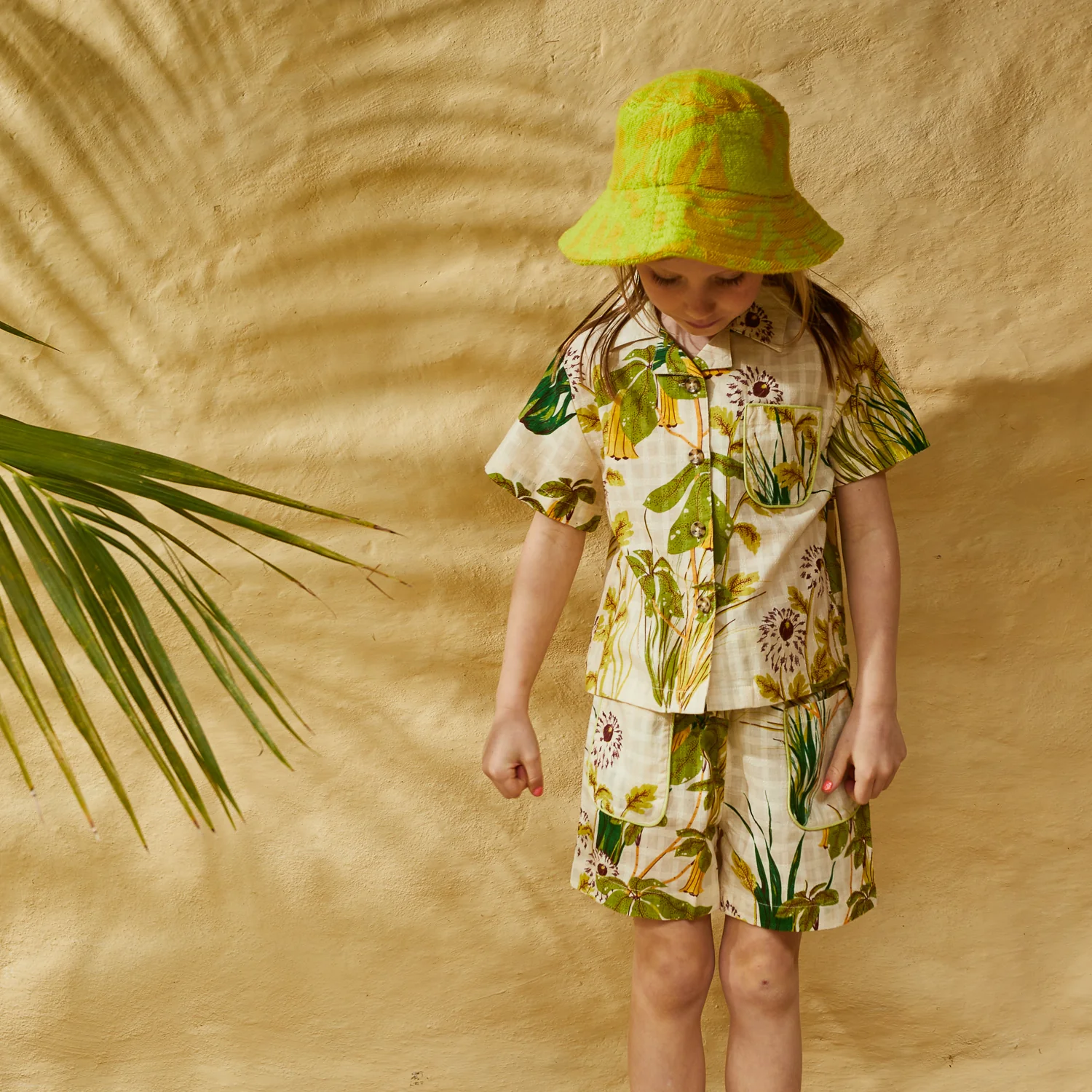 Rosalia Kids Bucket Hat - Dune - Image 2