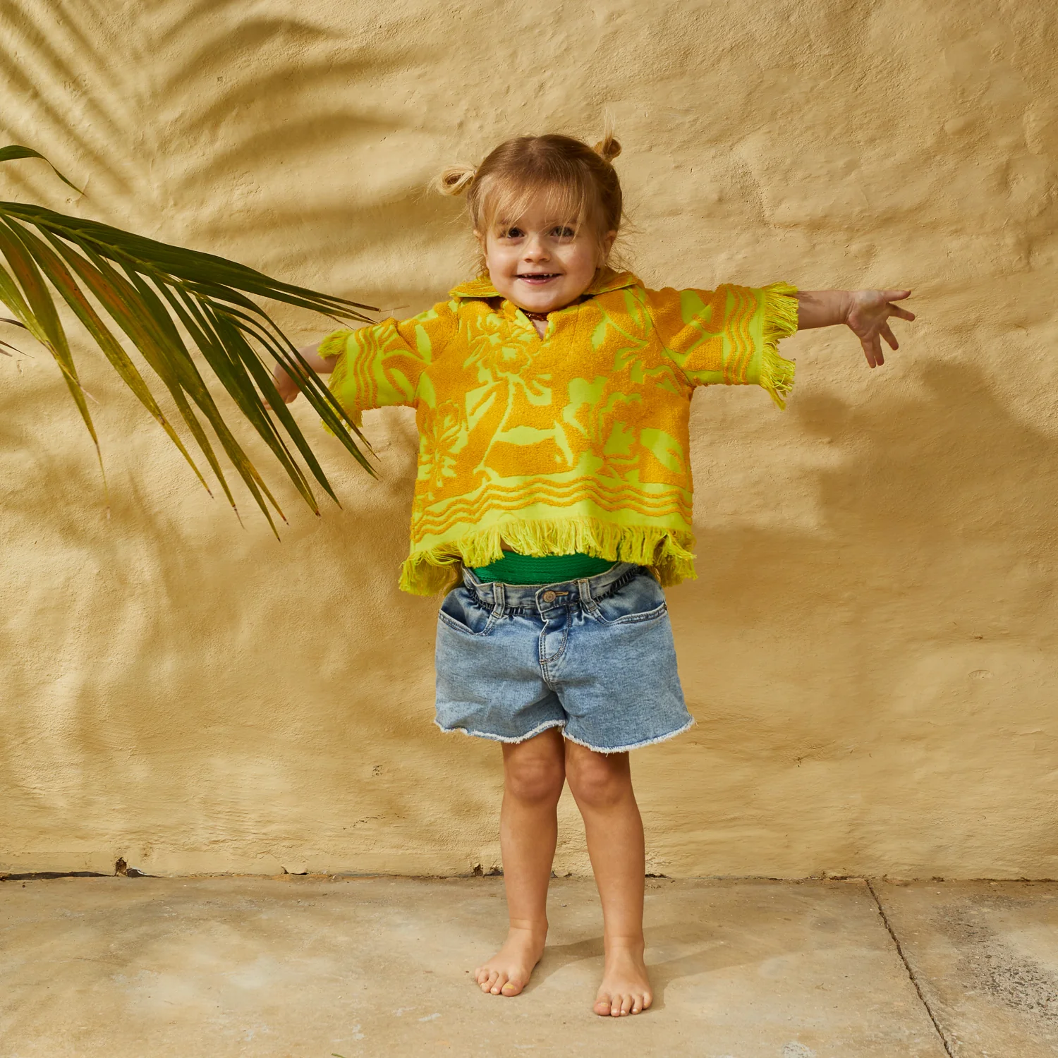 Rosalia Kids Cover Up - Dune - Image 3