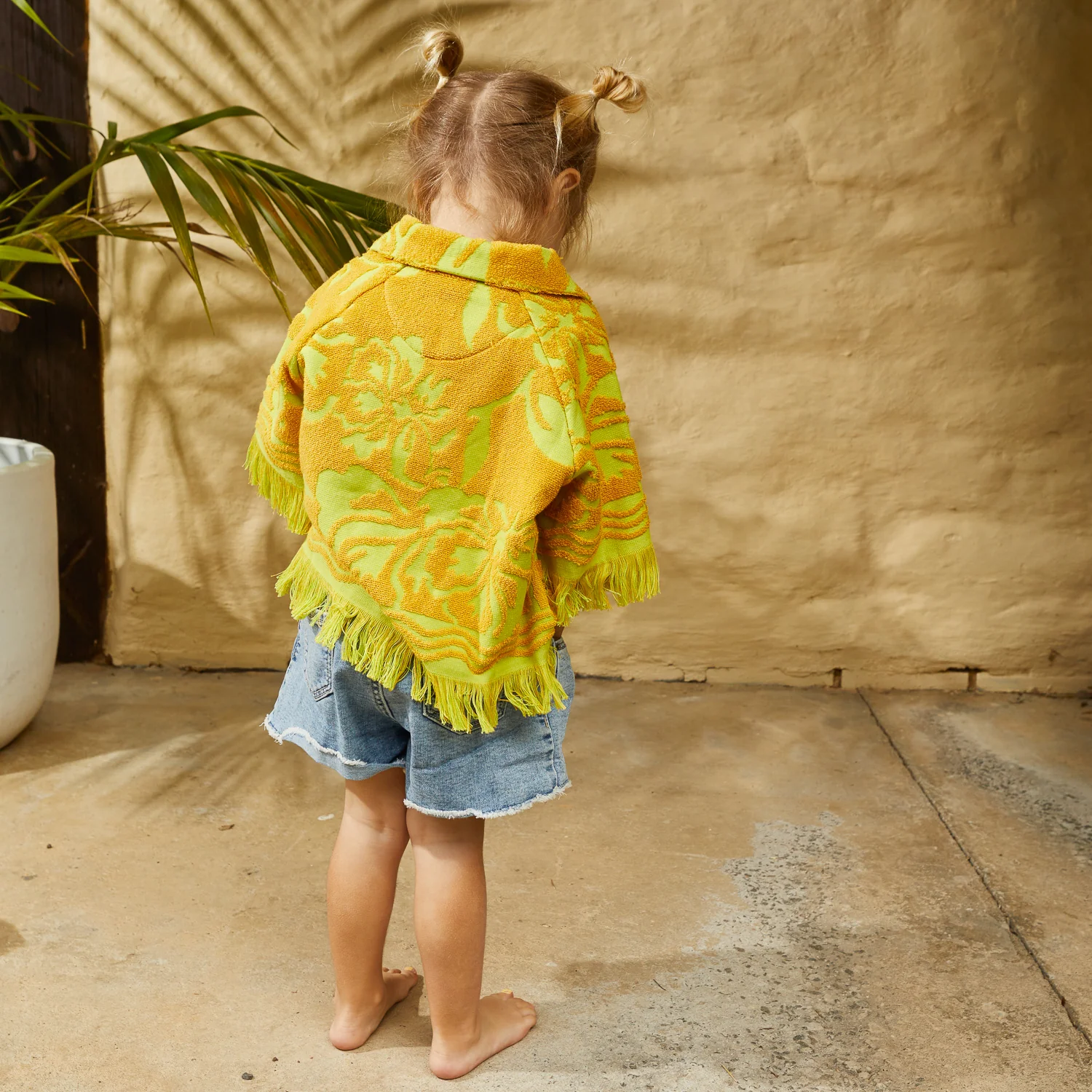 Rosalia Kids Cover Up - Dune - Image 4