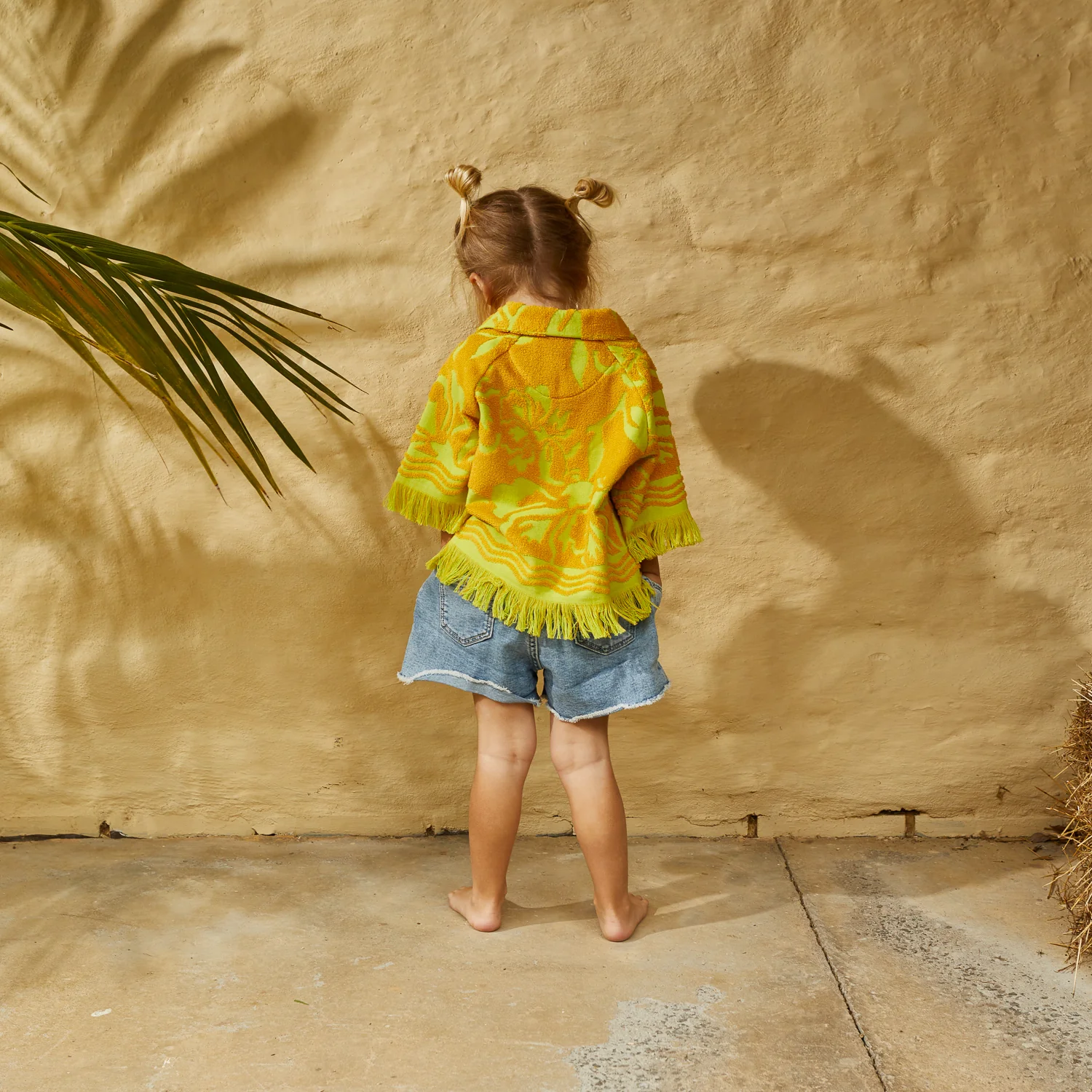 Rosalia Kids Cover Up - Dune - Image 5