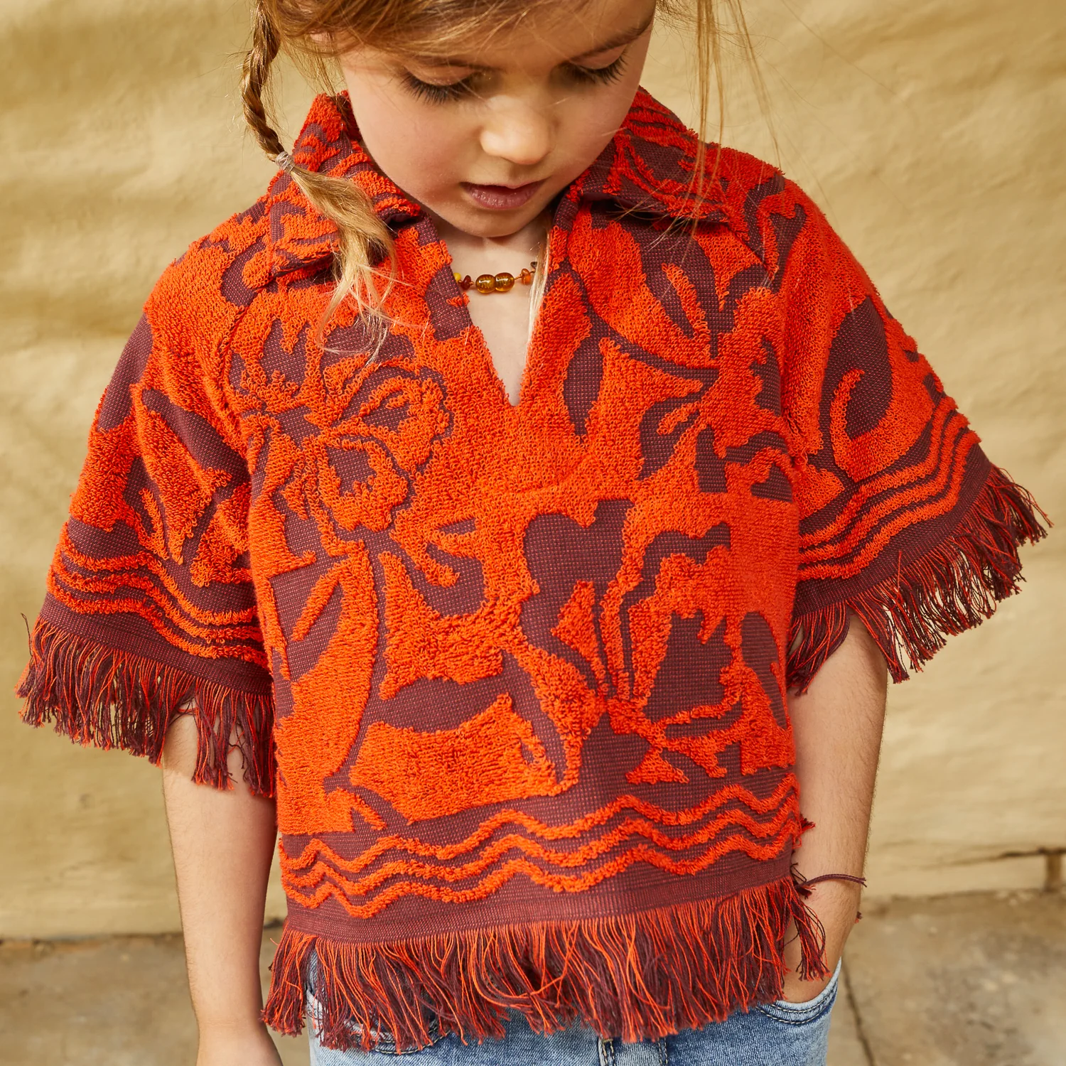 Rosalia Kids Cover Up - Flame