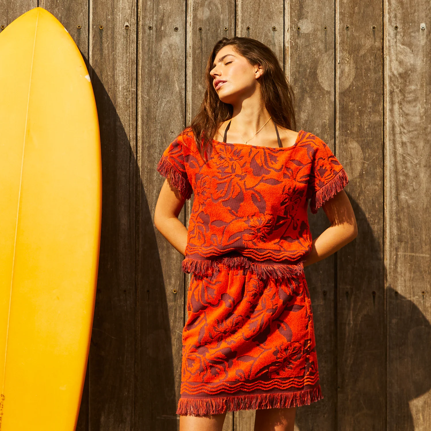 Rosalia Skirt - Flame - Image 5