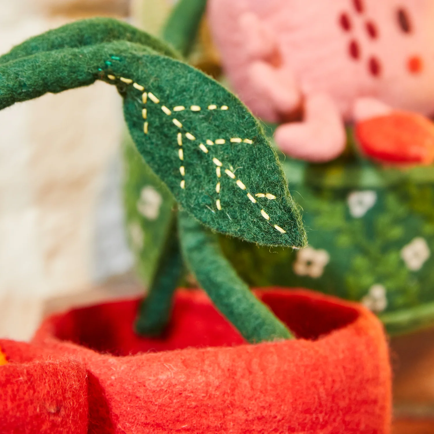 Rosella Felt Basket - Image 3