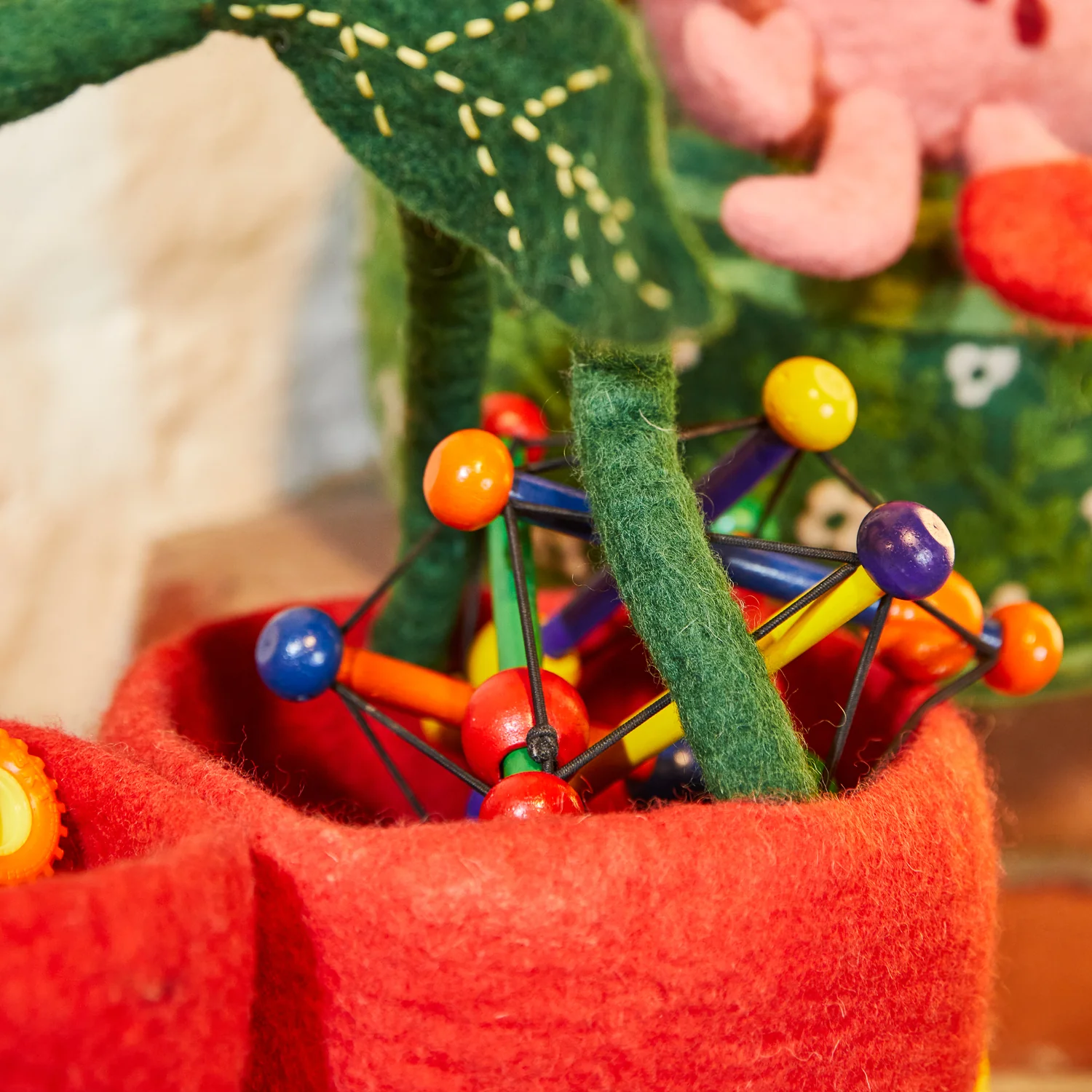 Rosella Felt Basket - Image 4