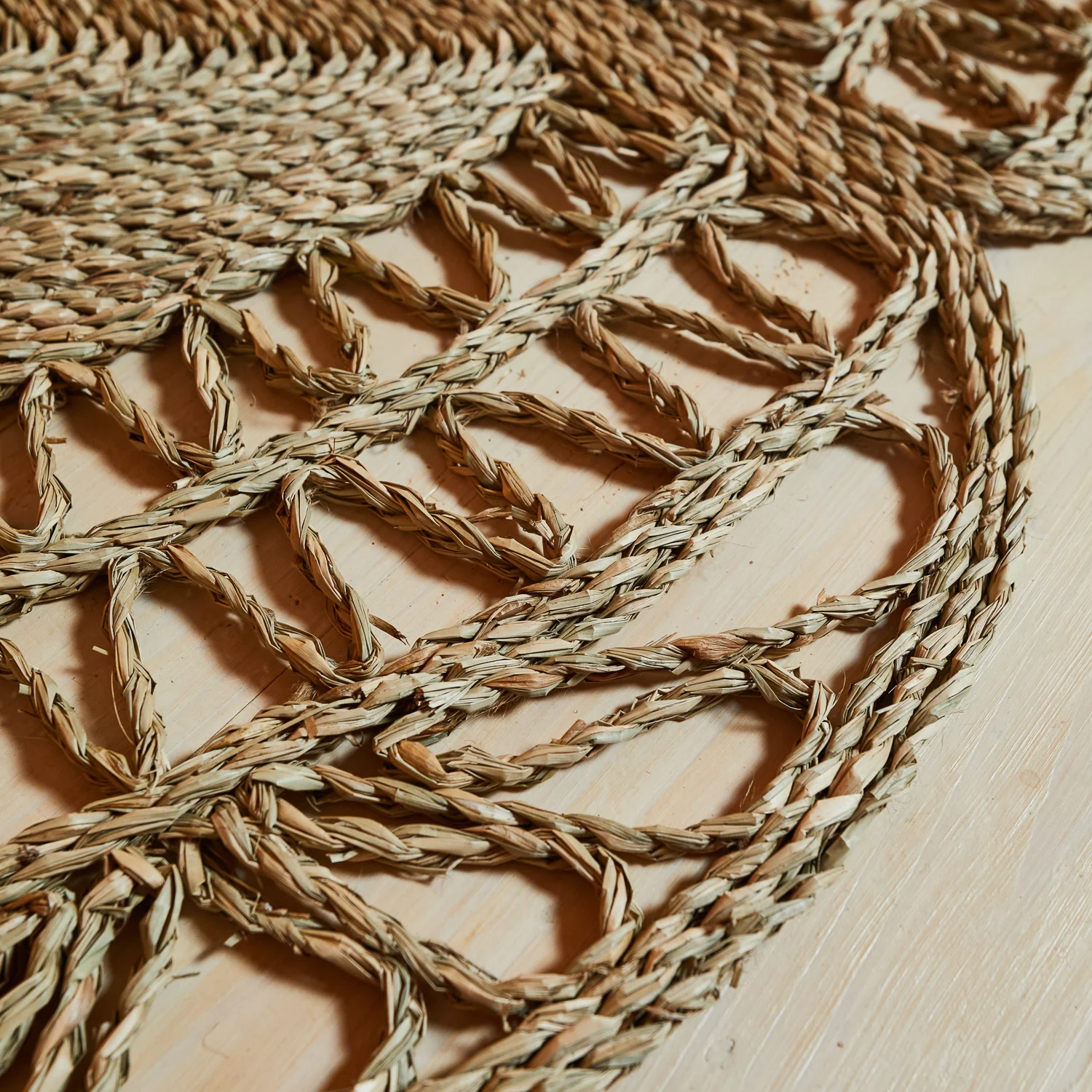 Sahana Round Seagrass Rug - Image 3