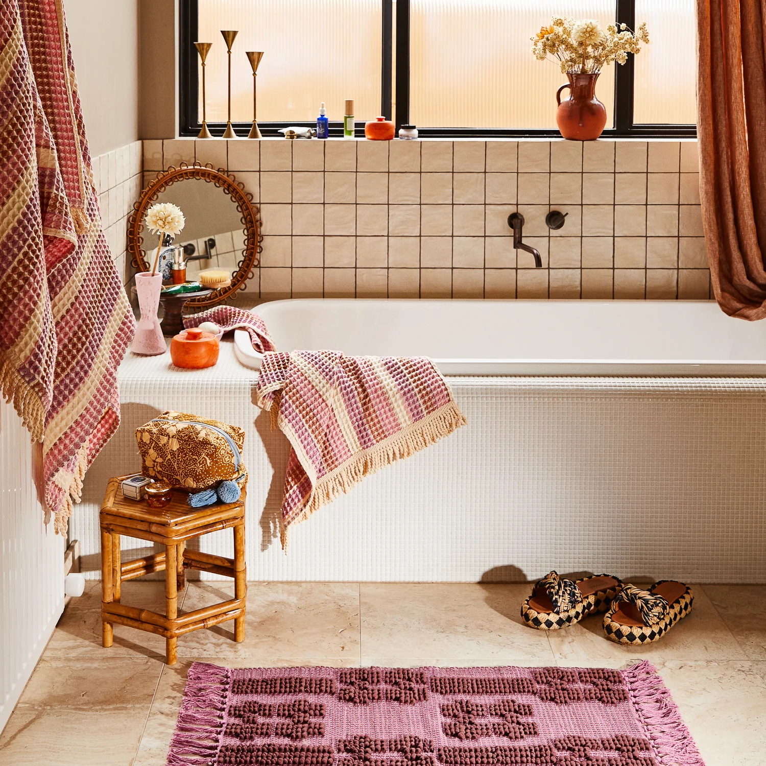 Salina Beauty Bag - Ginger - Image 7